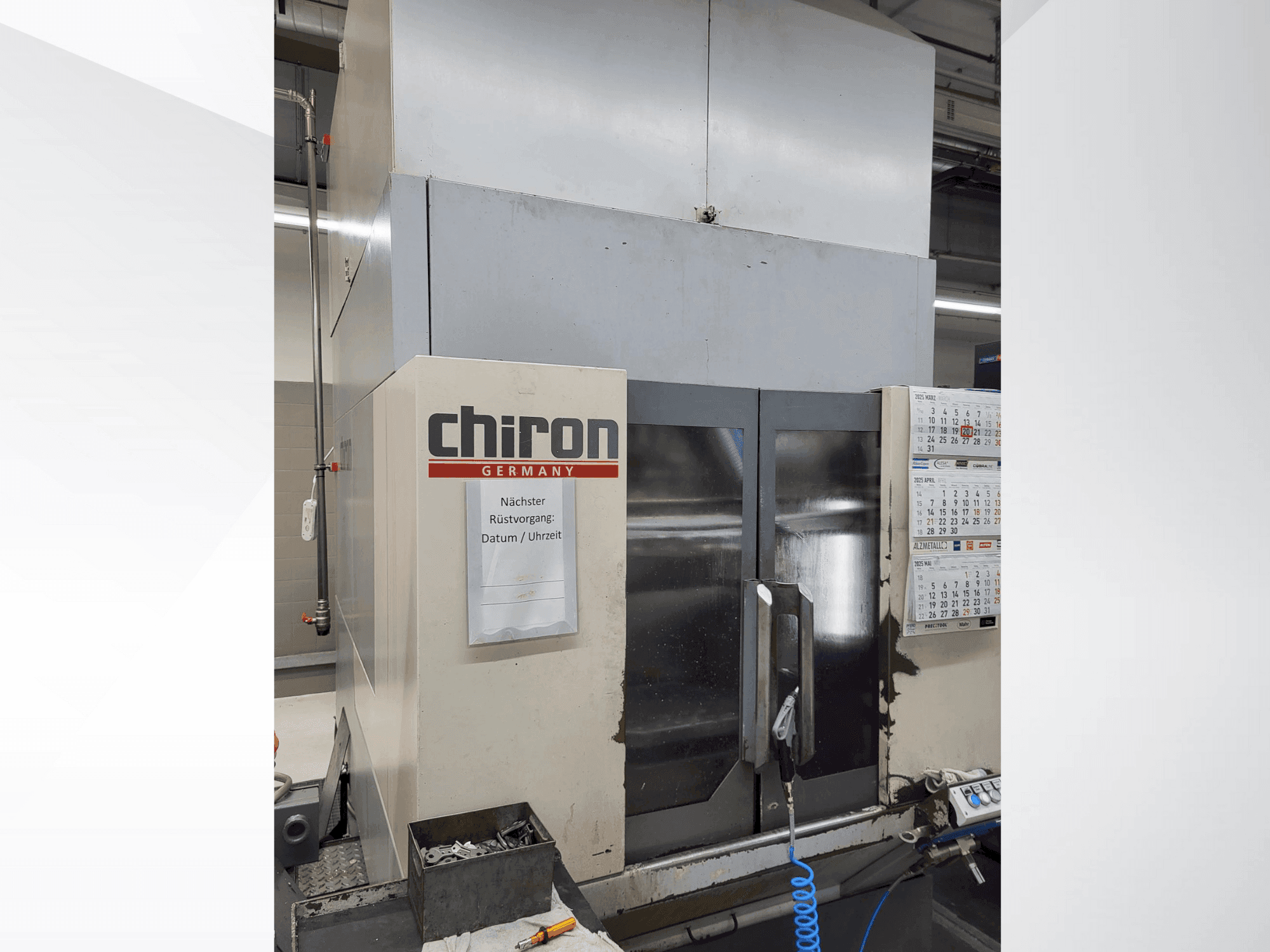 Вид станка CHIRON FZ 18 W спереди