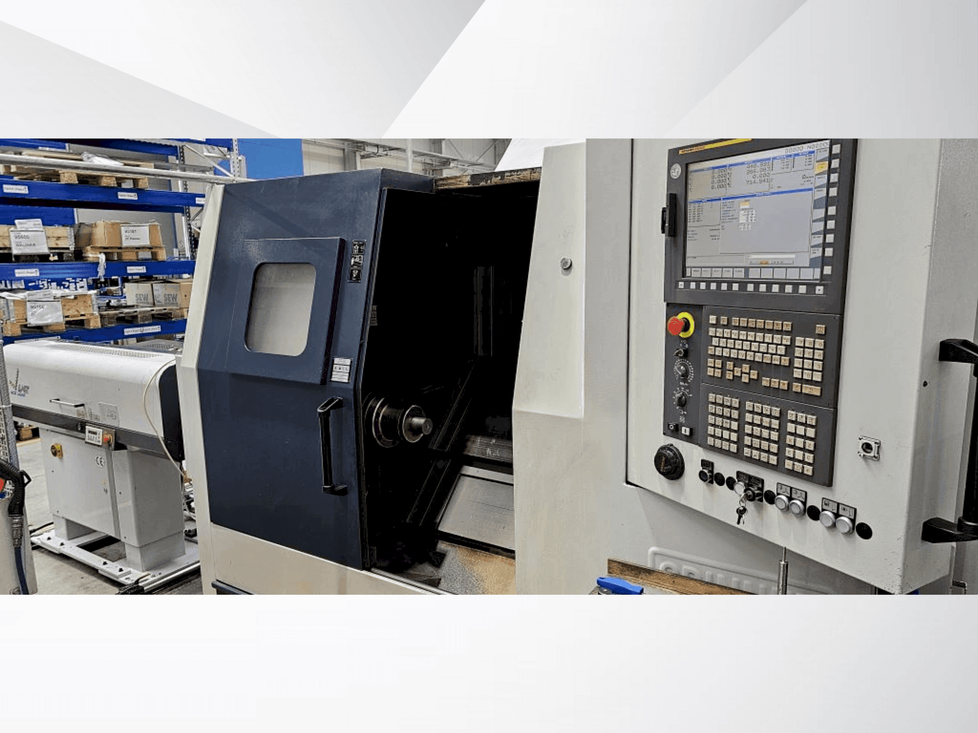 Вид станка SPINNER TC600 спереди