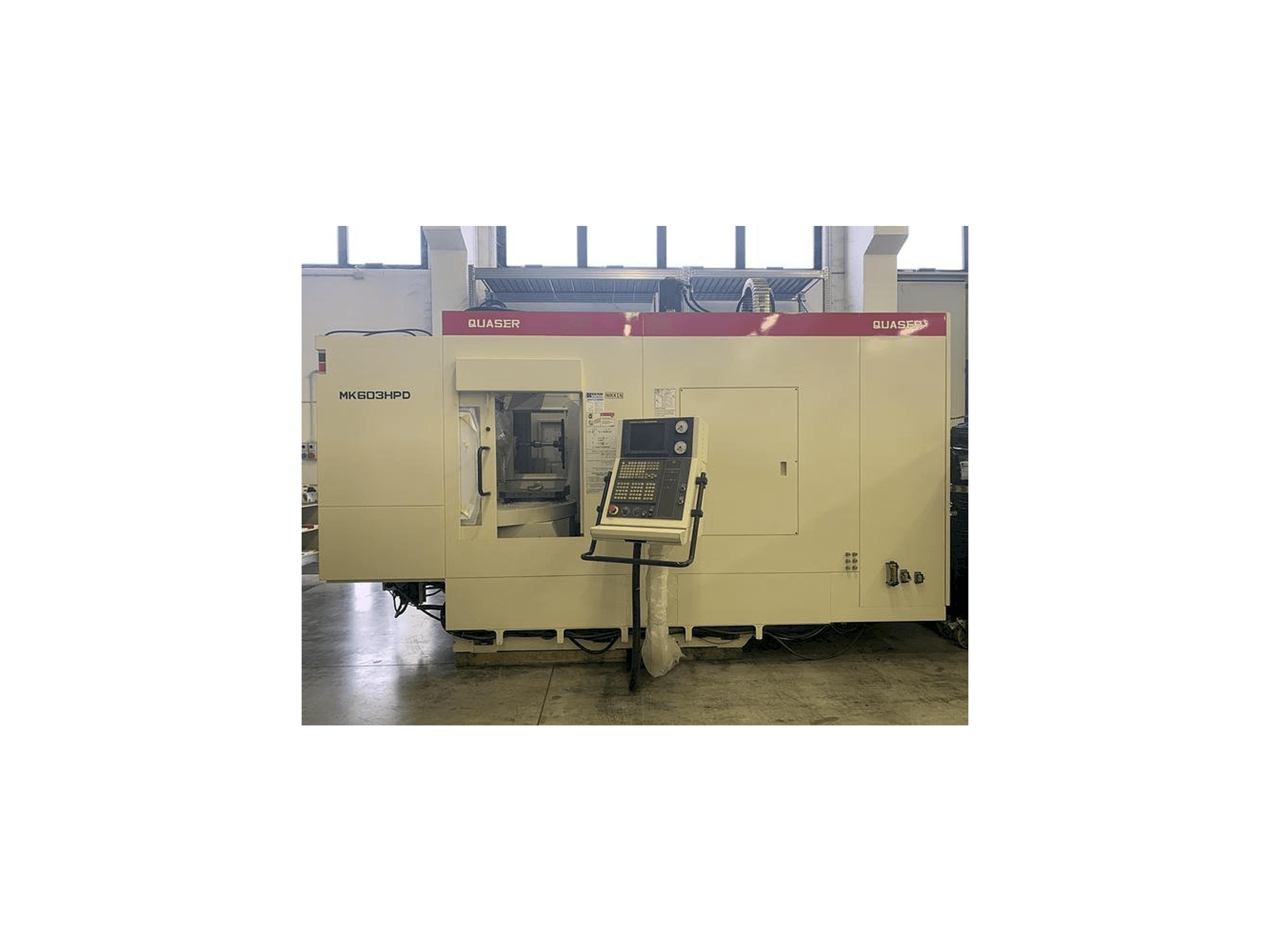 Вид станка Quaser MK603HPD спереди