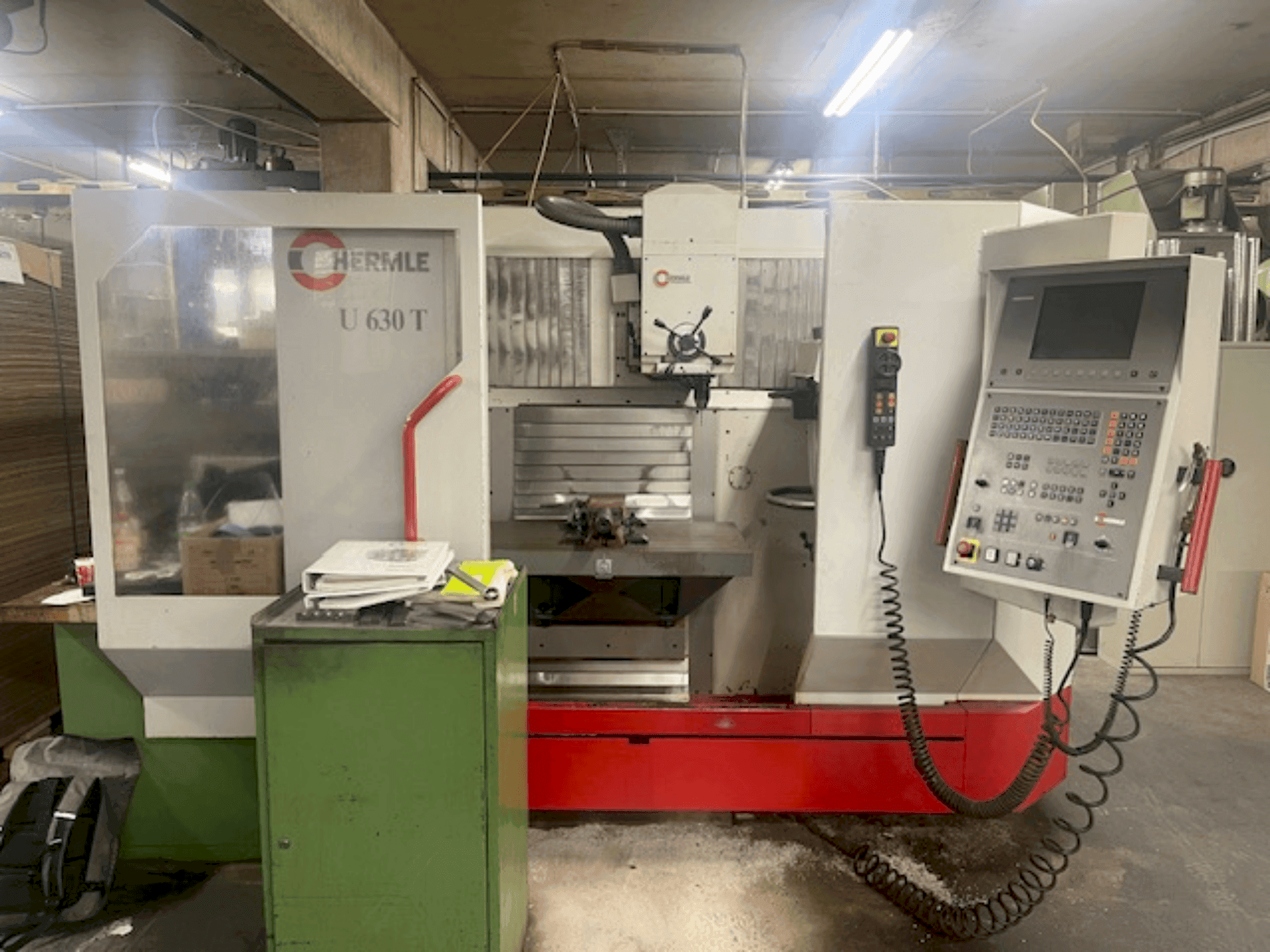 Вид станка HERMLE U 630 T спереди