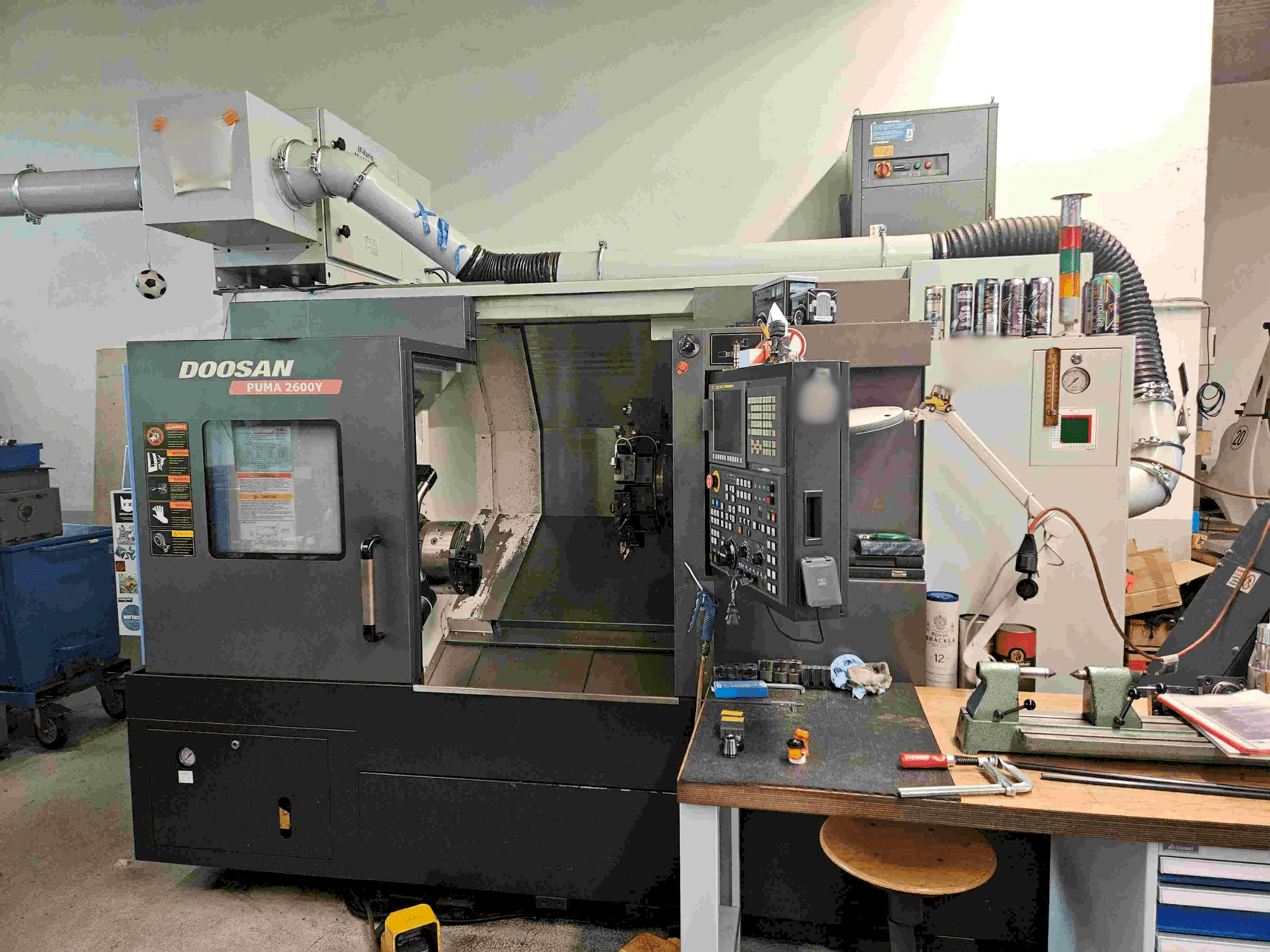 Вид станка DOOSAN PUMA 2600Y спереди
