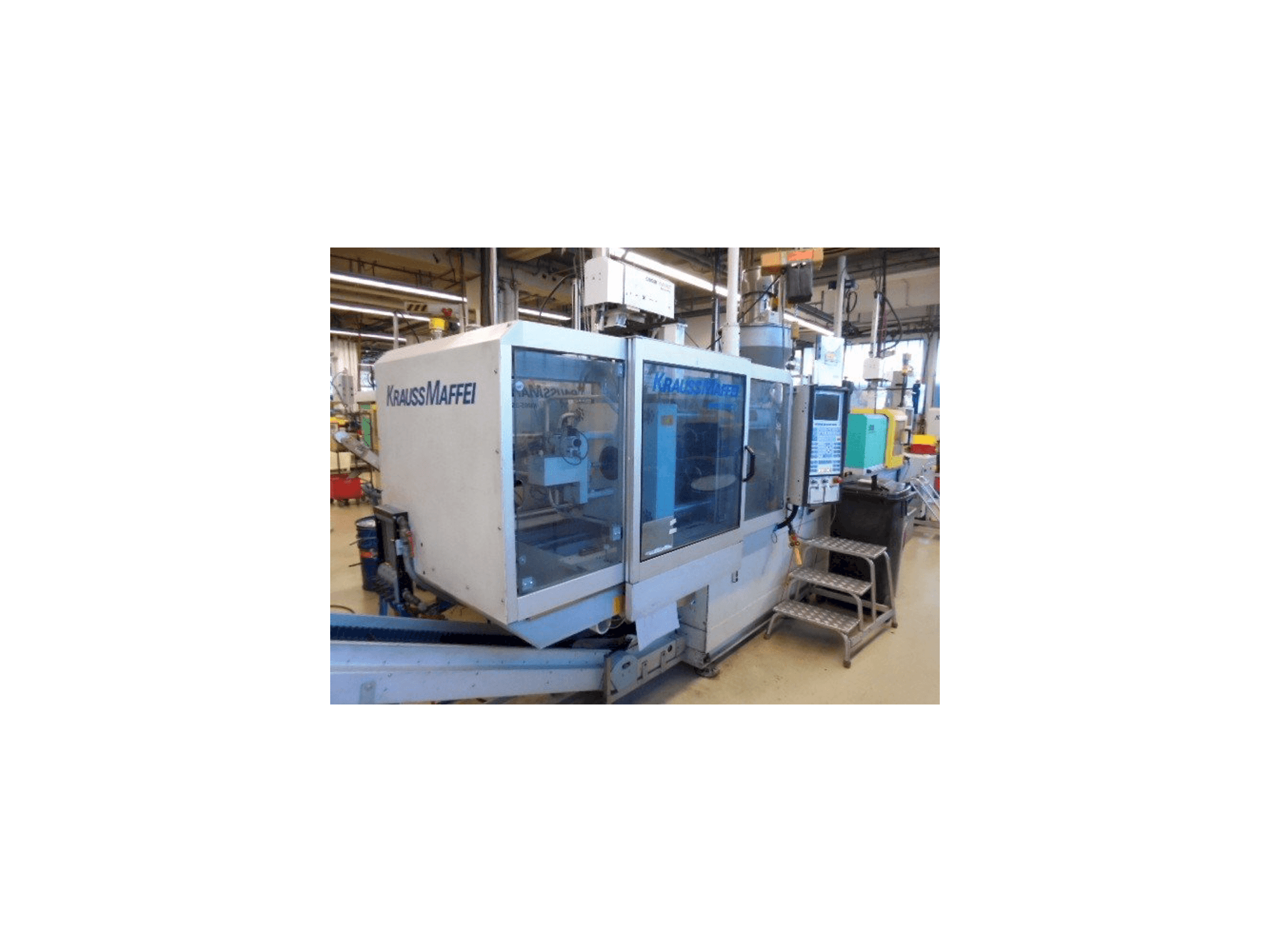 Вид станка с Krauss Maffei KM 65-390-C2 правой стороны