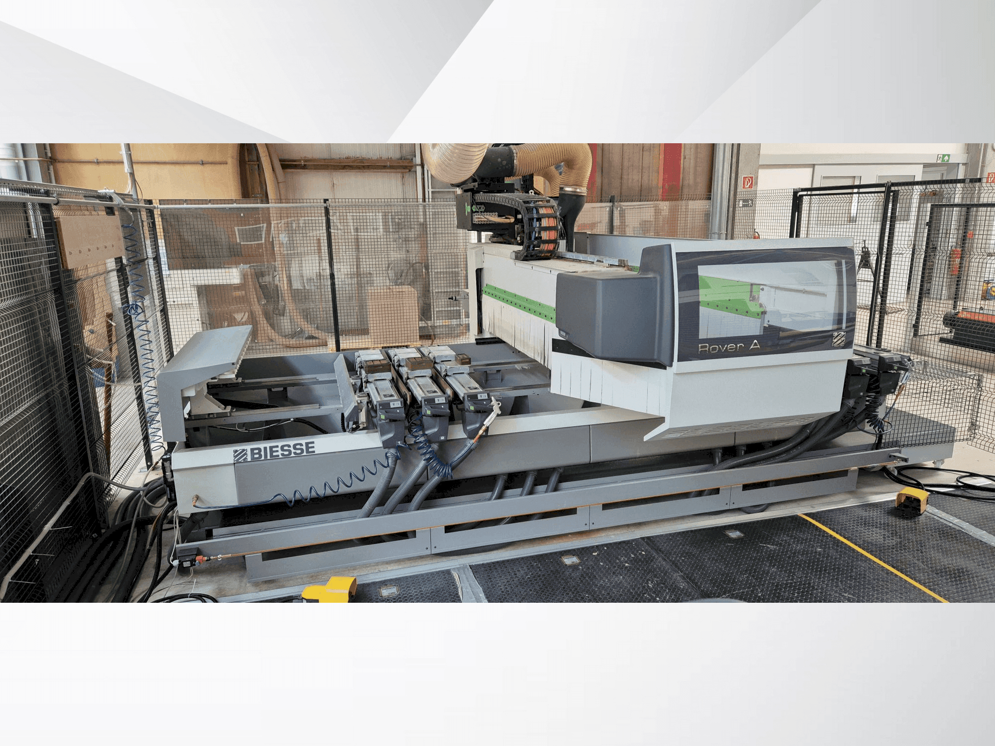 Вид станка BIESSE Rover A ATS спереди