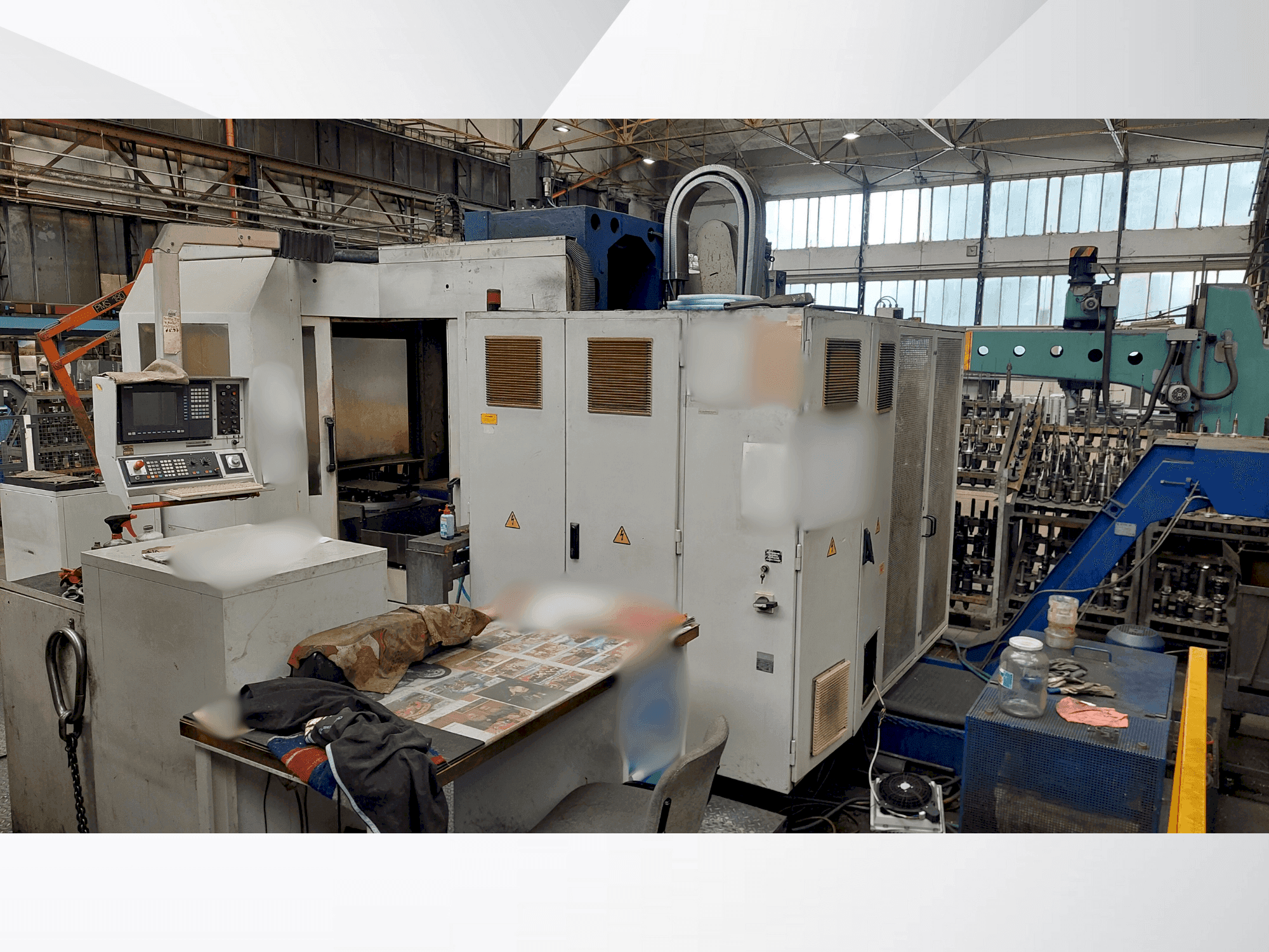 Вид станка ZPS MCFH 63 спереди