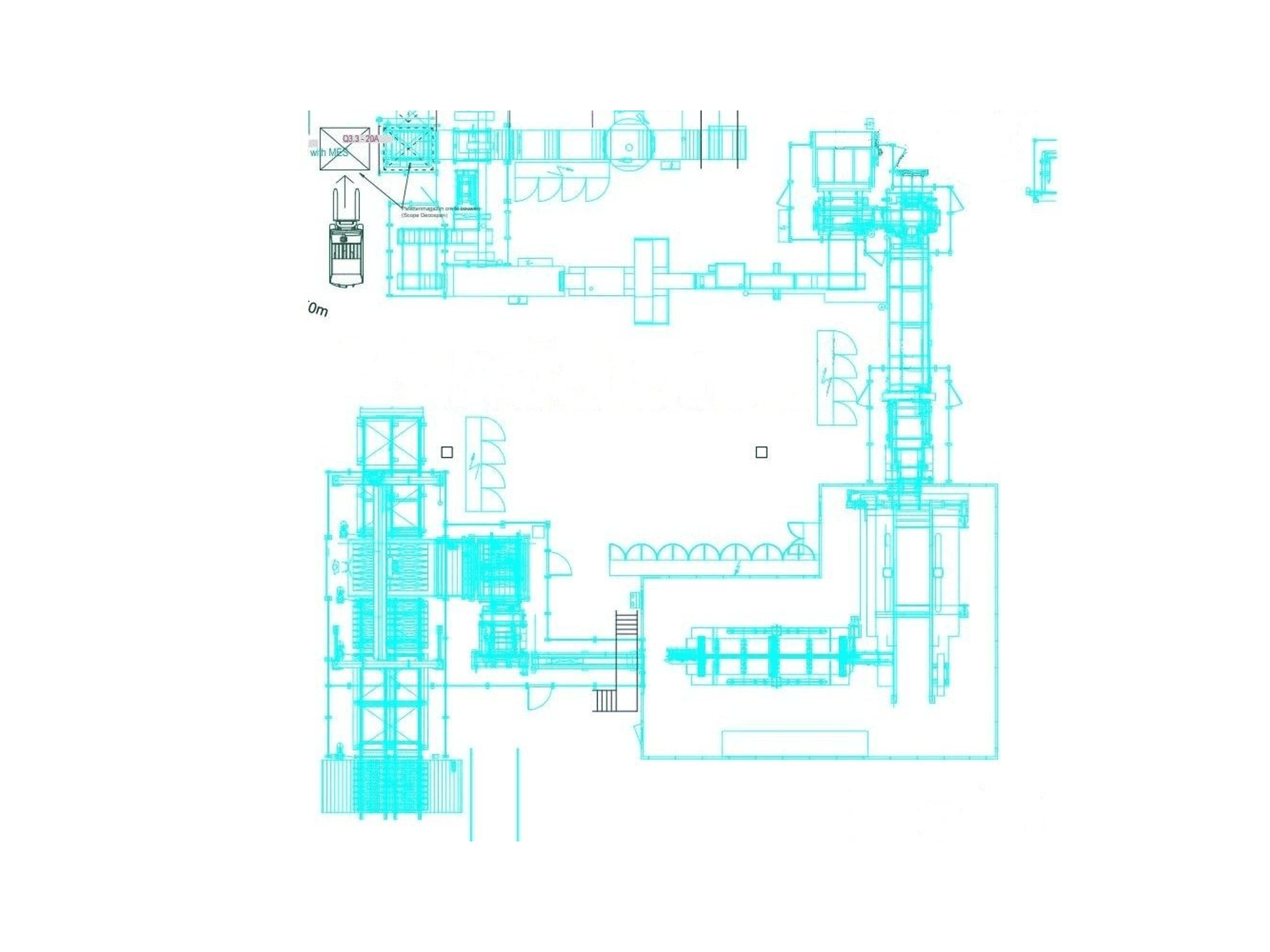 Вид станка TORWEGGE TG2 Parquet production line спереди