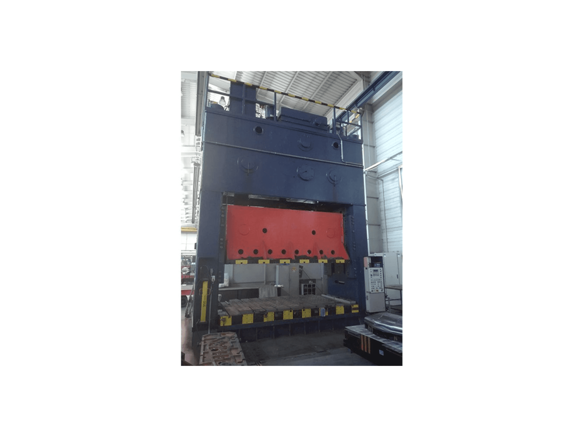 Вид станка Erfurt PKZZ 1000/4000 спереди