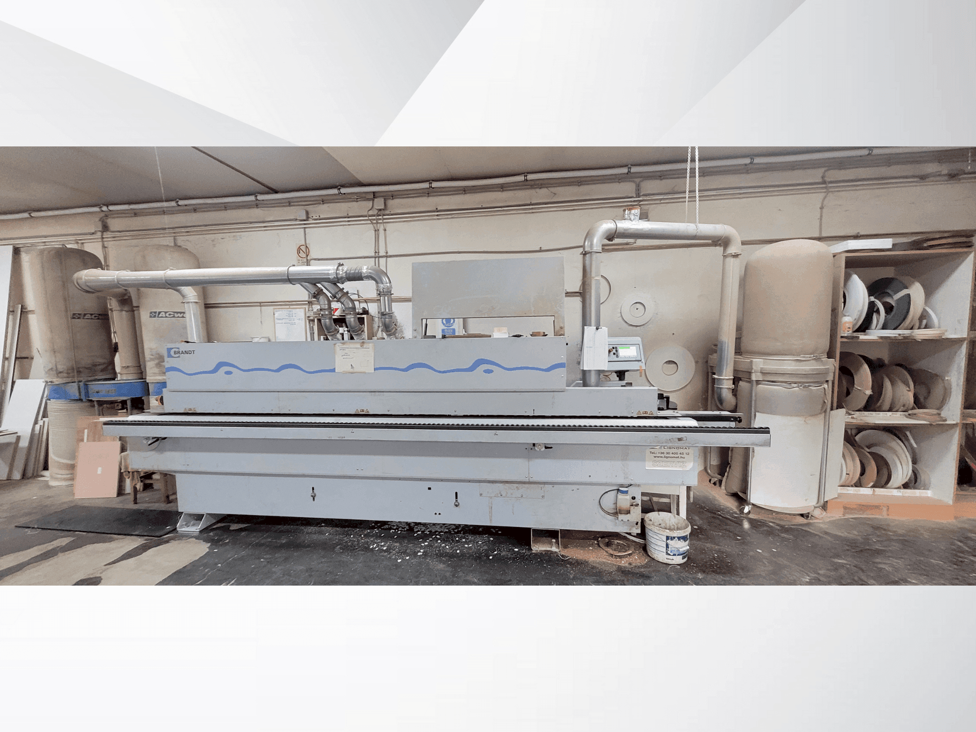 Вид станка BRANDT KDF 230C Ambition 1230 FC спереди