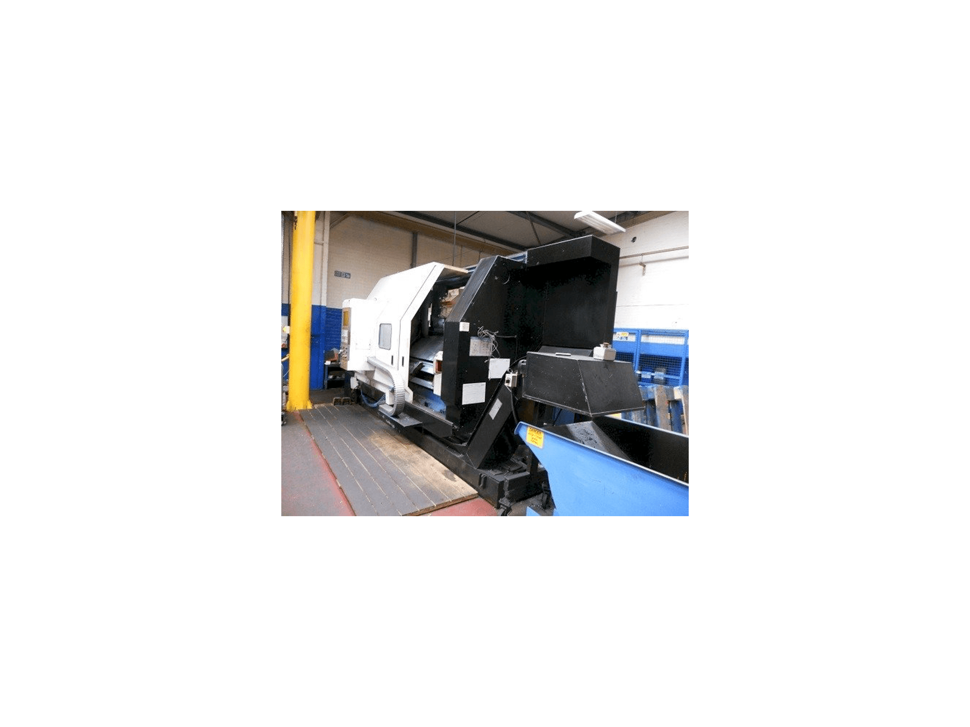 Front view of Mazak Slant Turn 50N-2000U machine