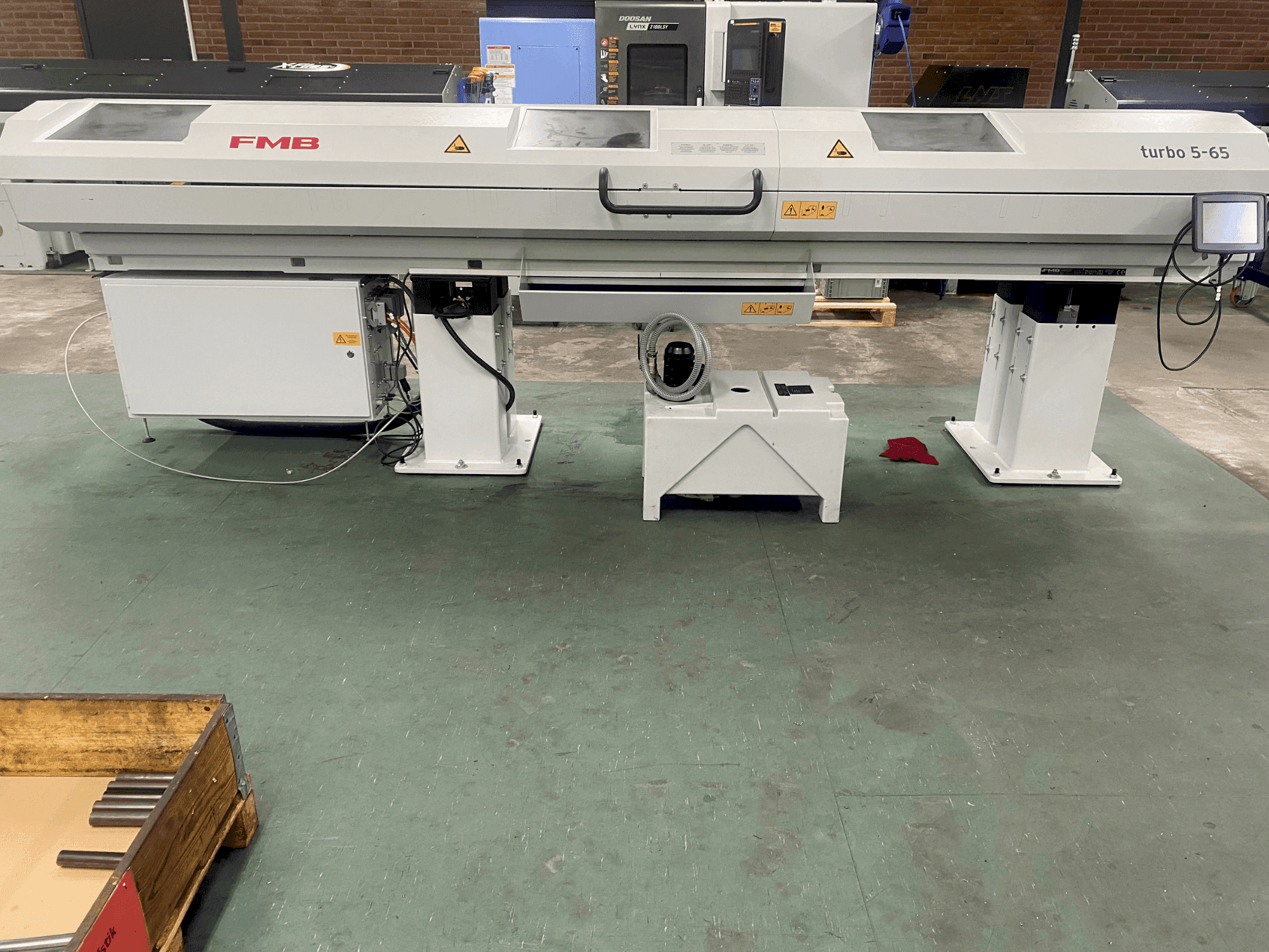 Вид станка FMB Turbo 5-65 спереди