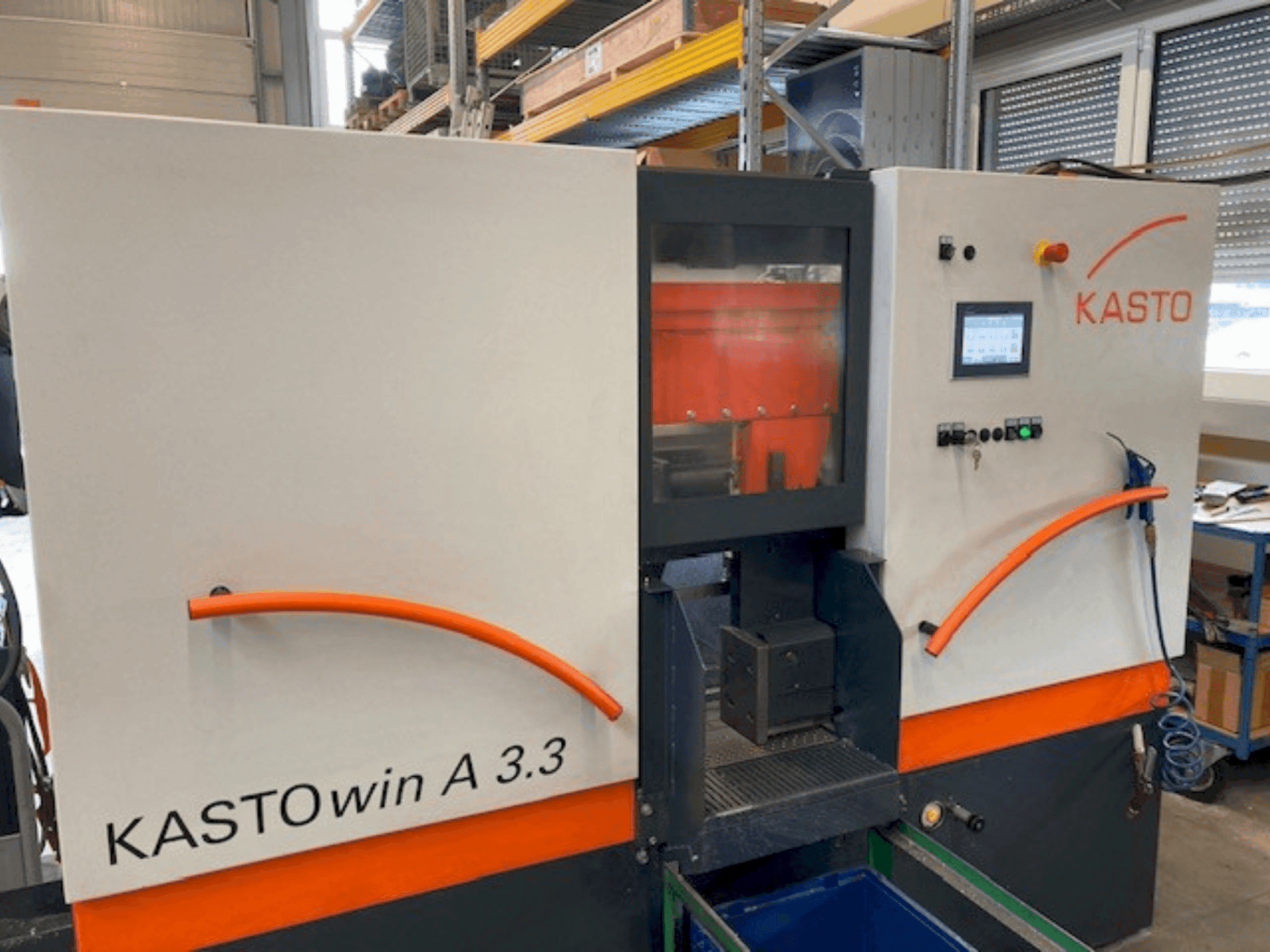 Вид станка KASTO Win A 3.3 спереди