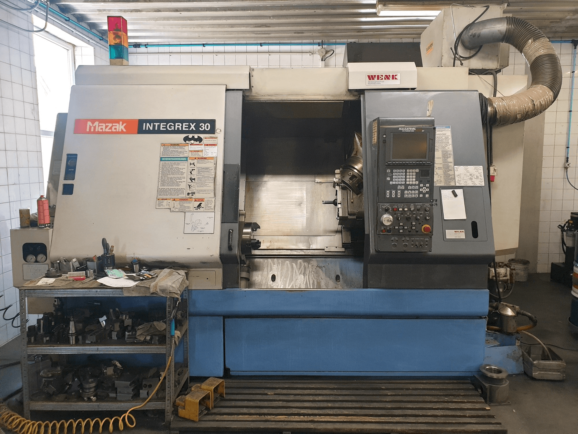 Вид станка Mazak Integrex 30 спереди