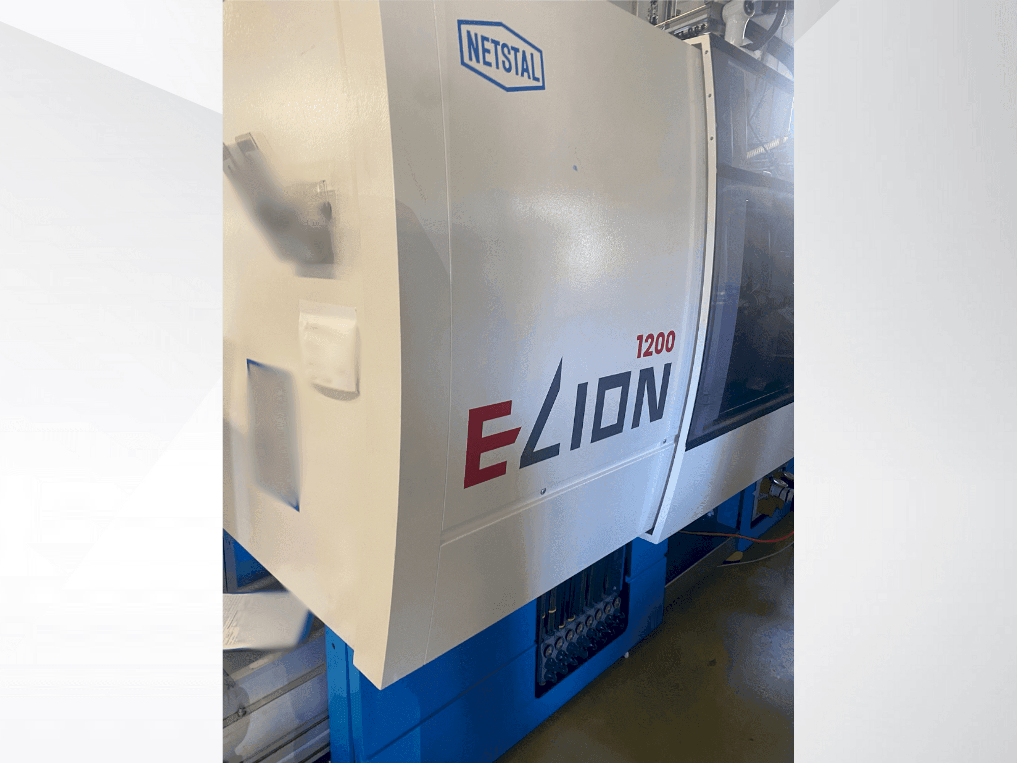 Вид станка Netstal ELION 1200-270 спереди