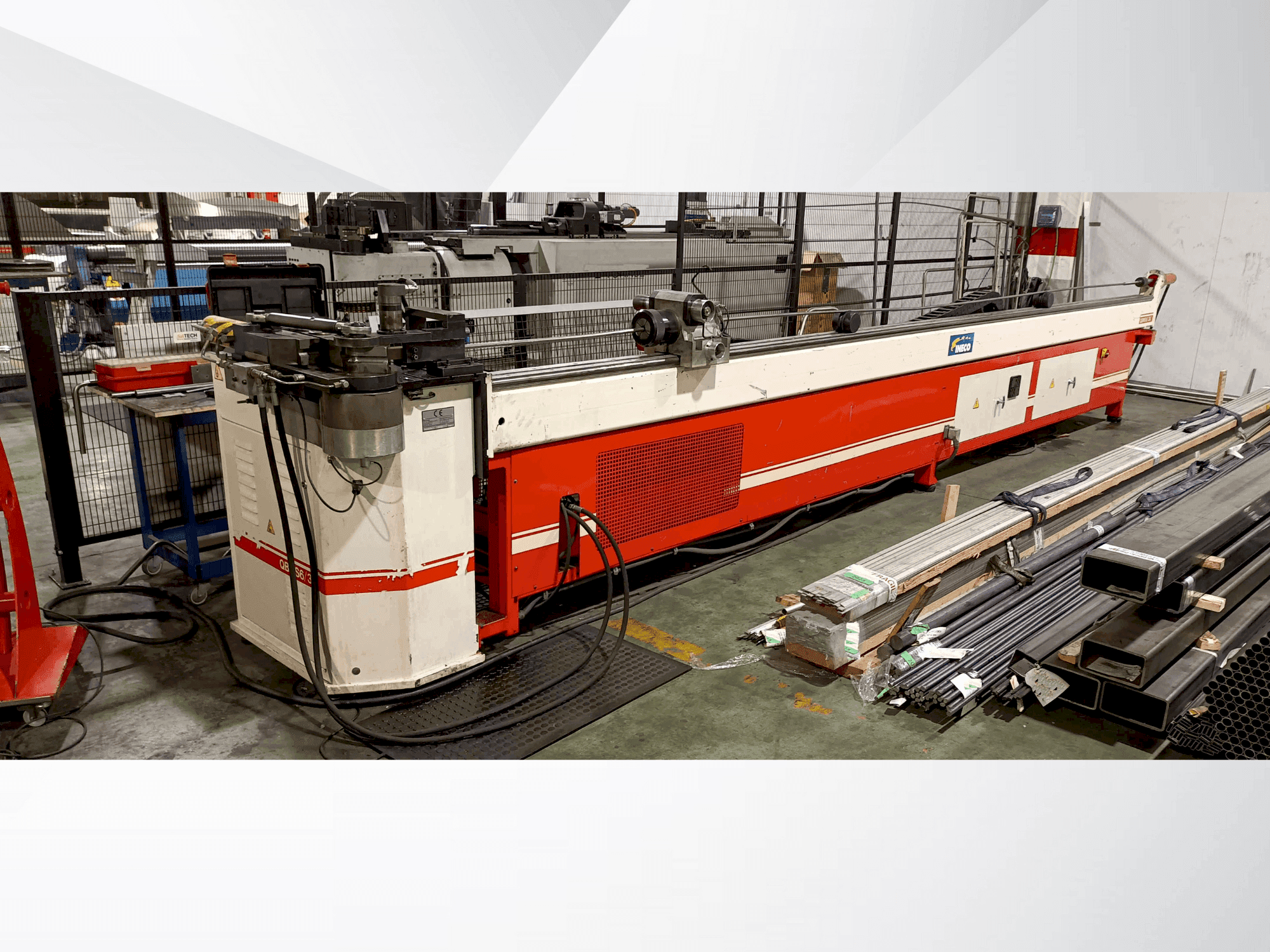 Вид станка INECO GBMS 6/3X спереди