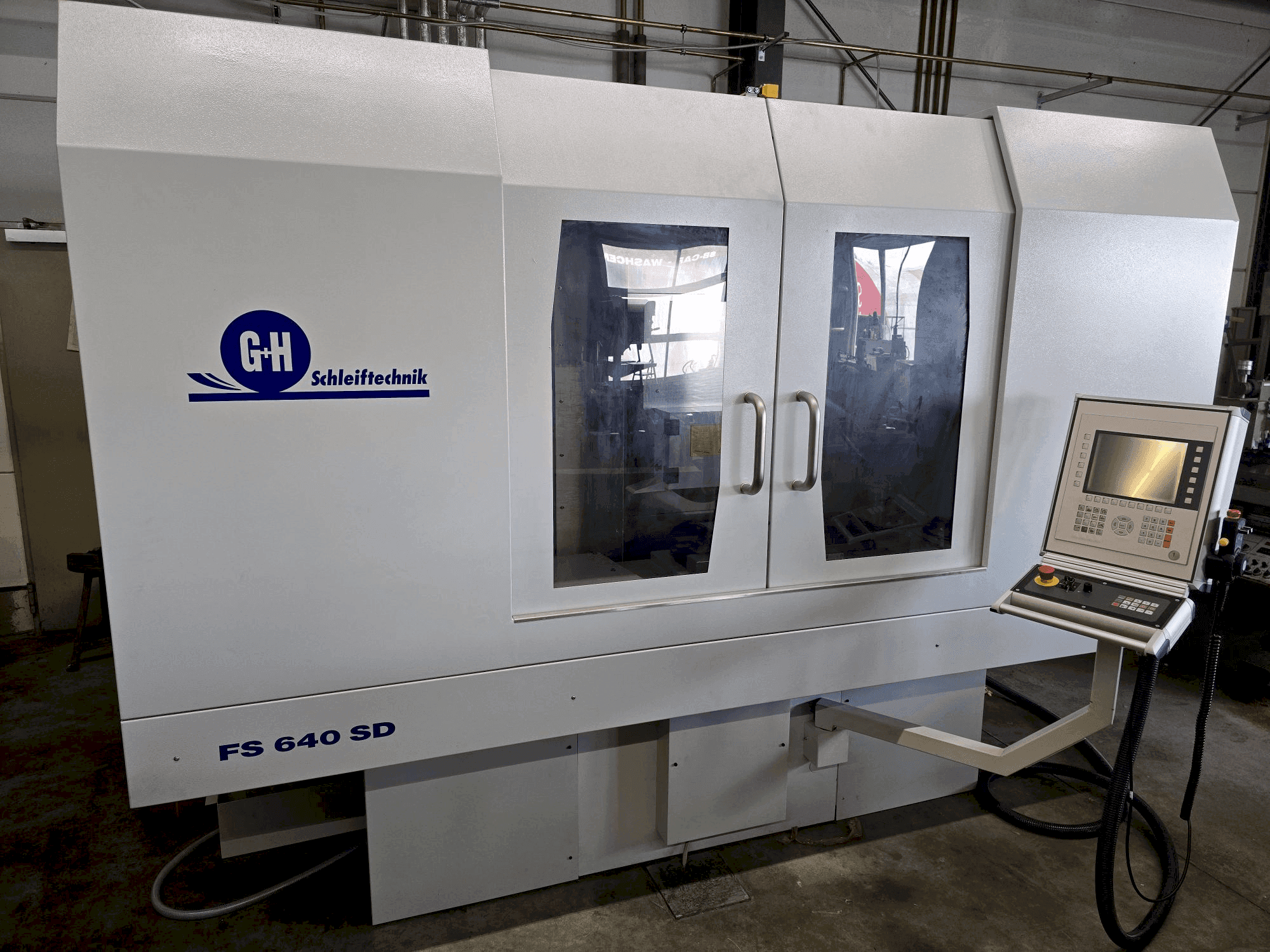 Вид станка GEIBEL & HOTZ FS 640 SD спереди