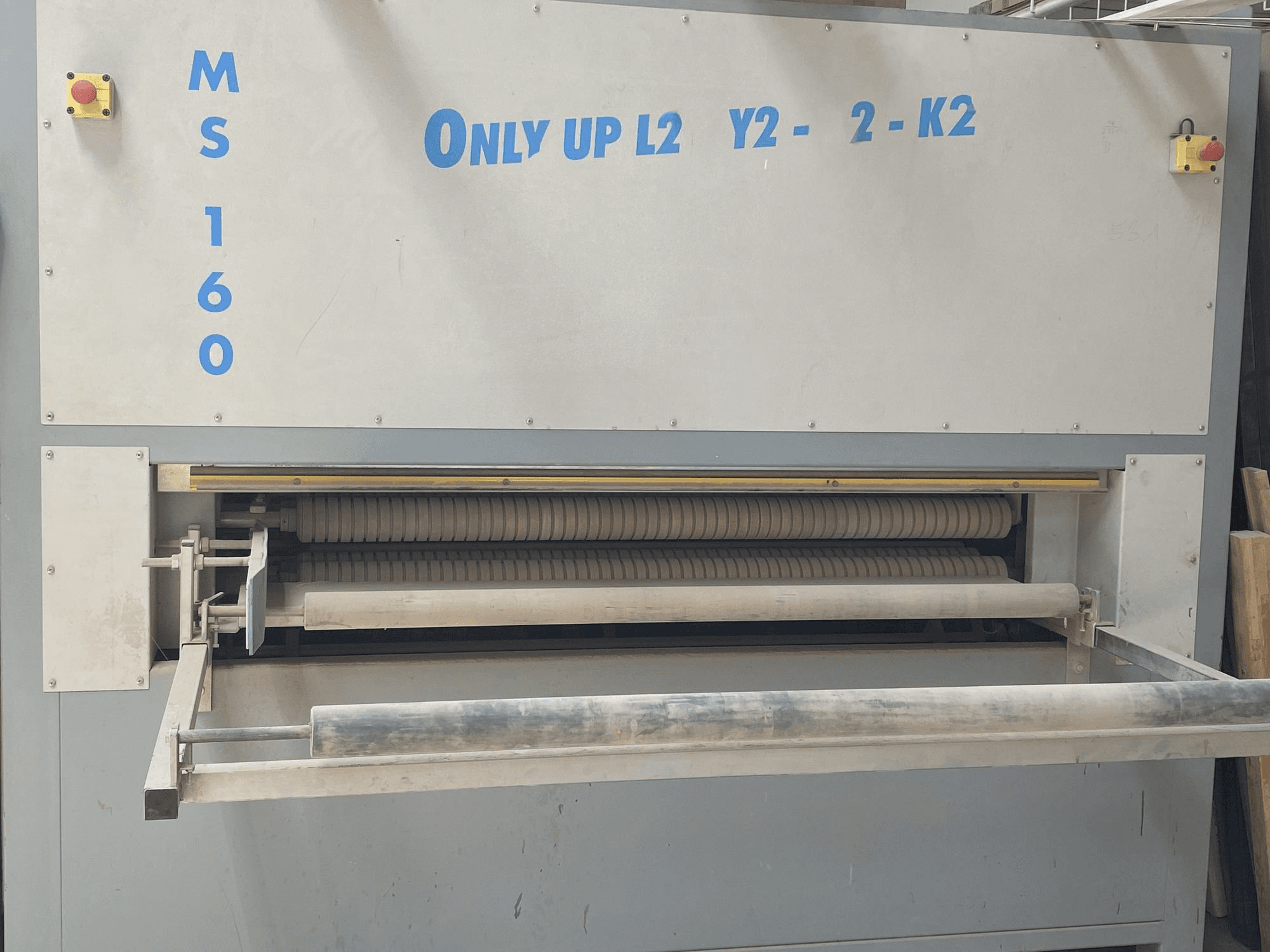 Вид станка MS 160 ONLY UP L2-Y1-X1-K2 спереди