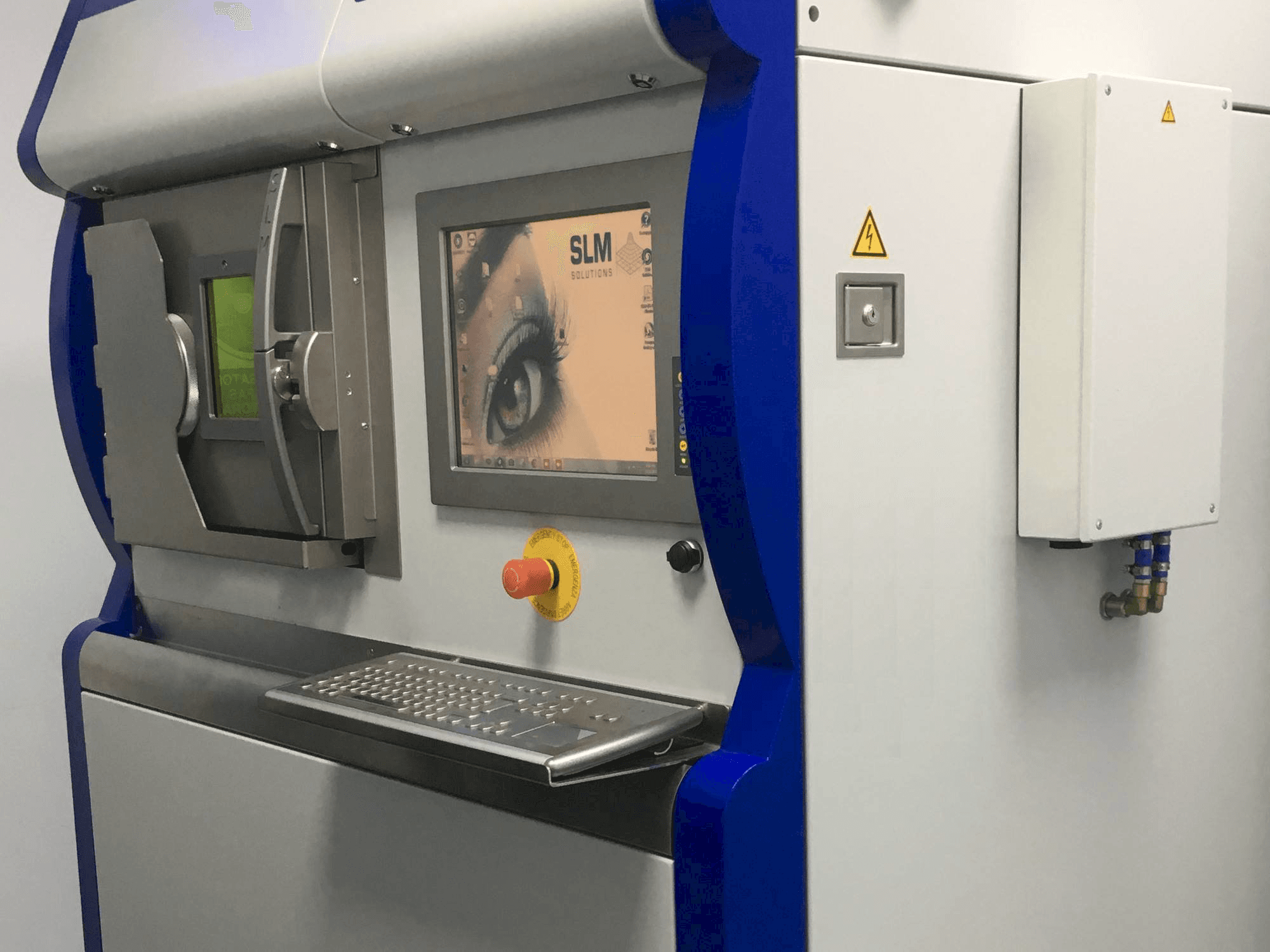 Front view of SML 125HL machine