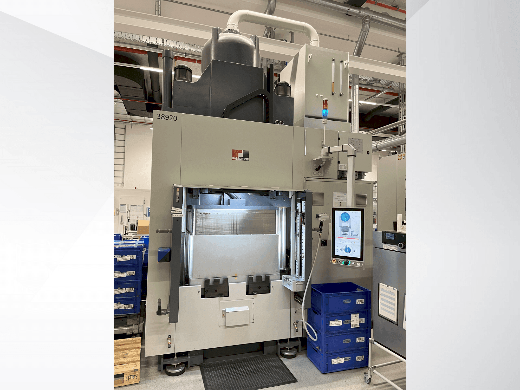Вид станка PAN Stone D-V-200-PCD спереди