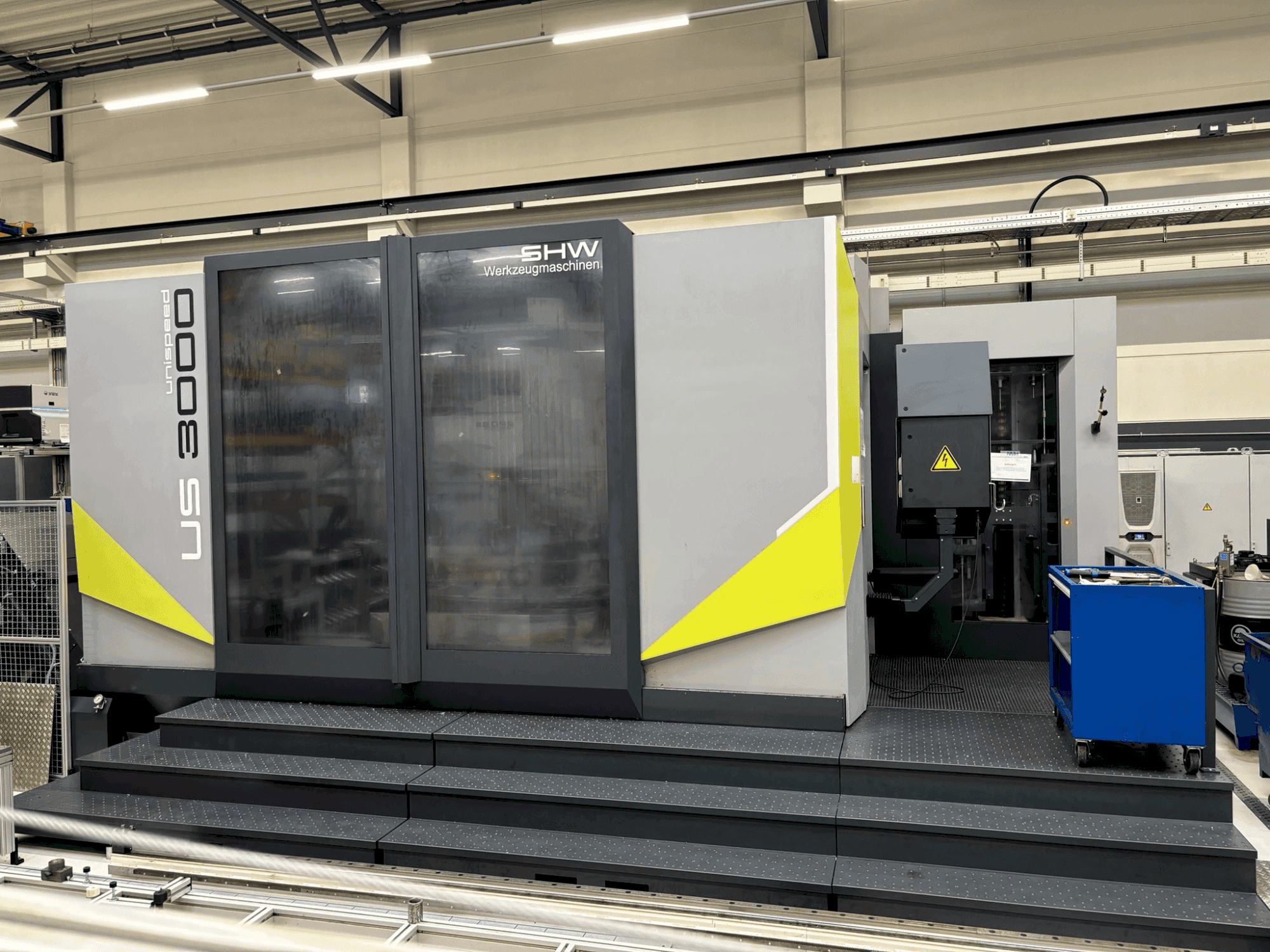 Вид станка SHW Unispeed 3000 спереди