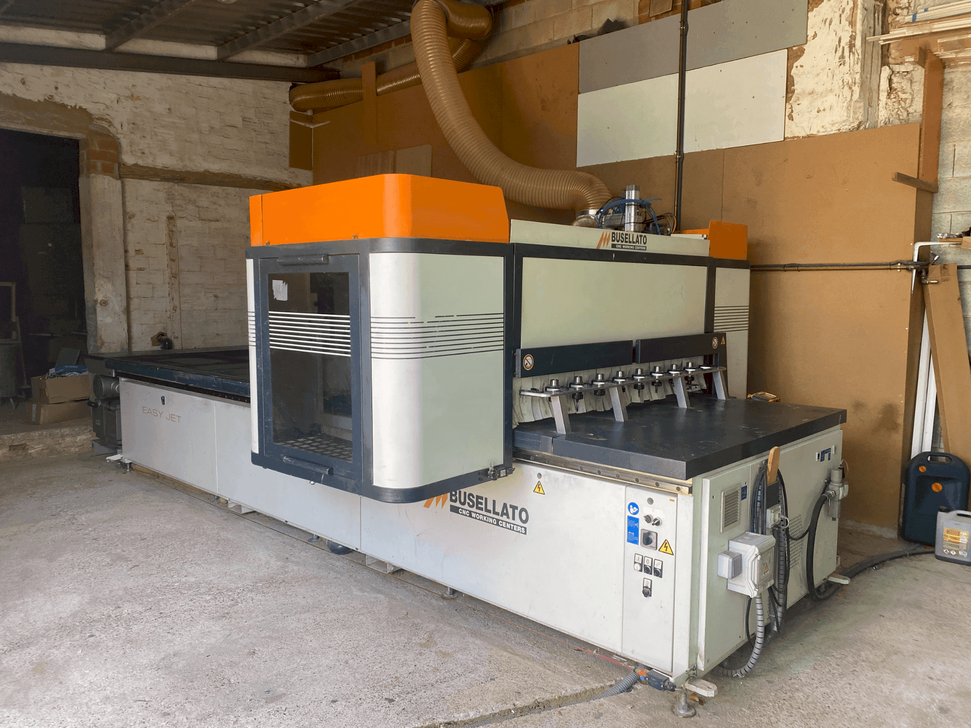 Вид станка BUSELLATO easyjet 5.12 спереди