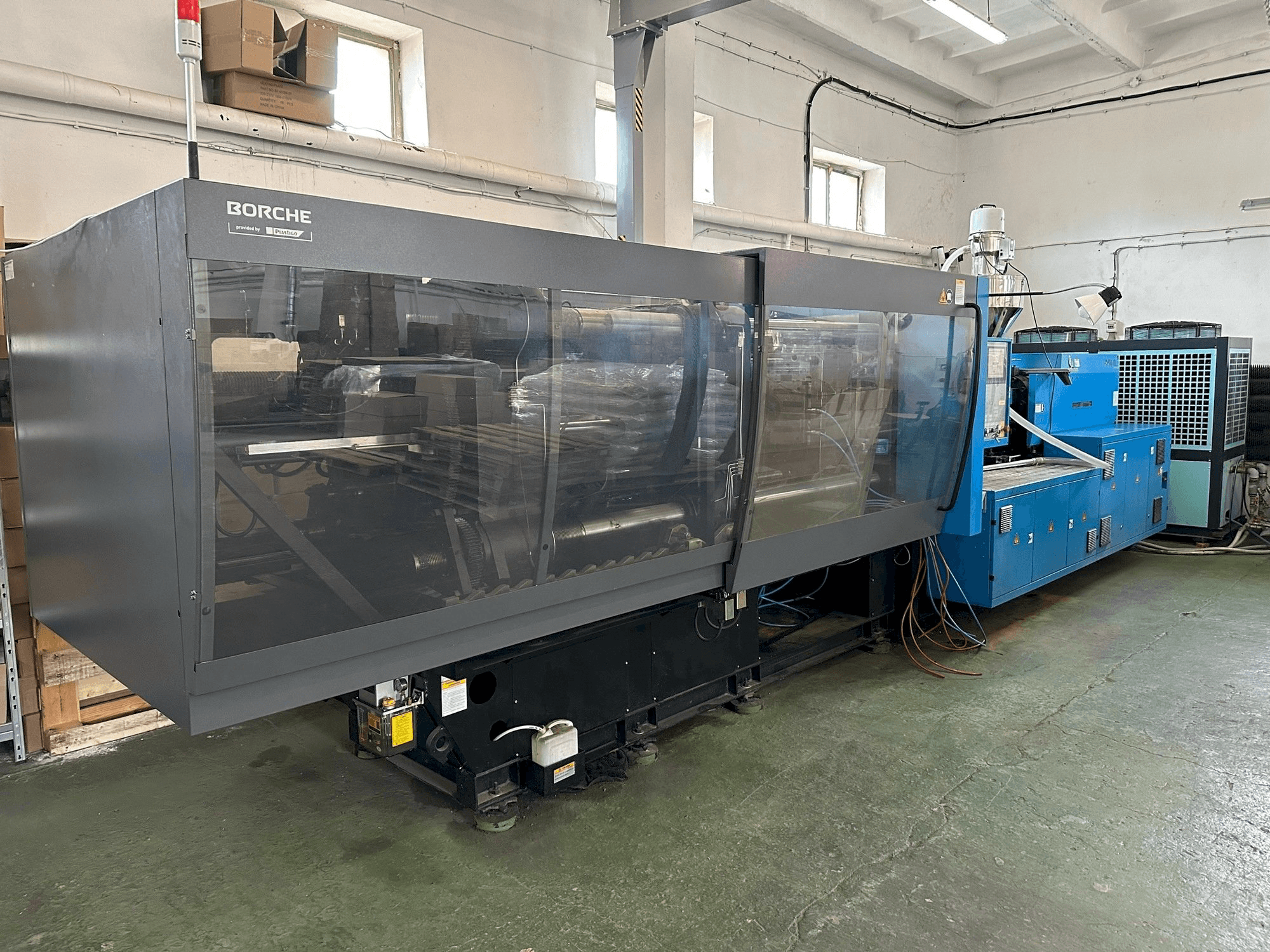 Вид станка BORCHÊ BS400 Economic спереди