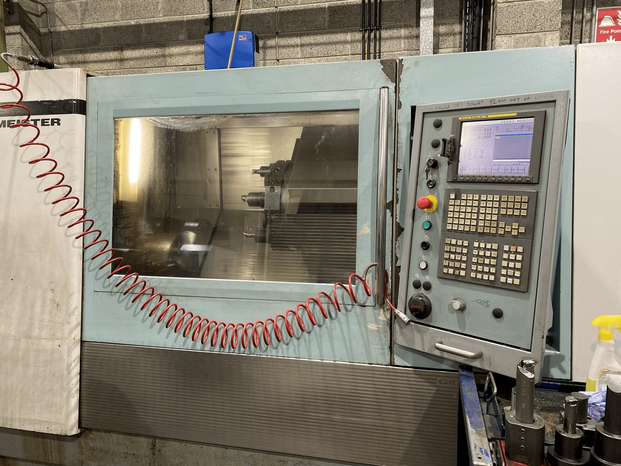 Вид станка Gildemeister CTX 510 спереди