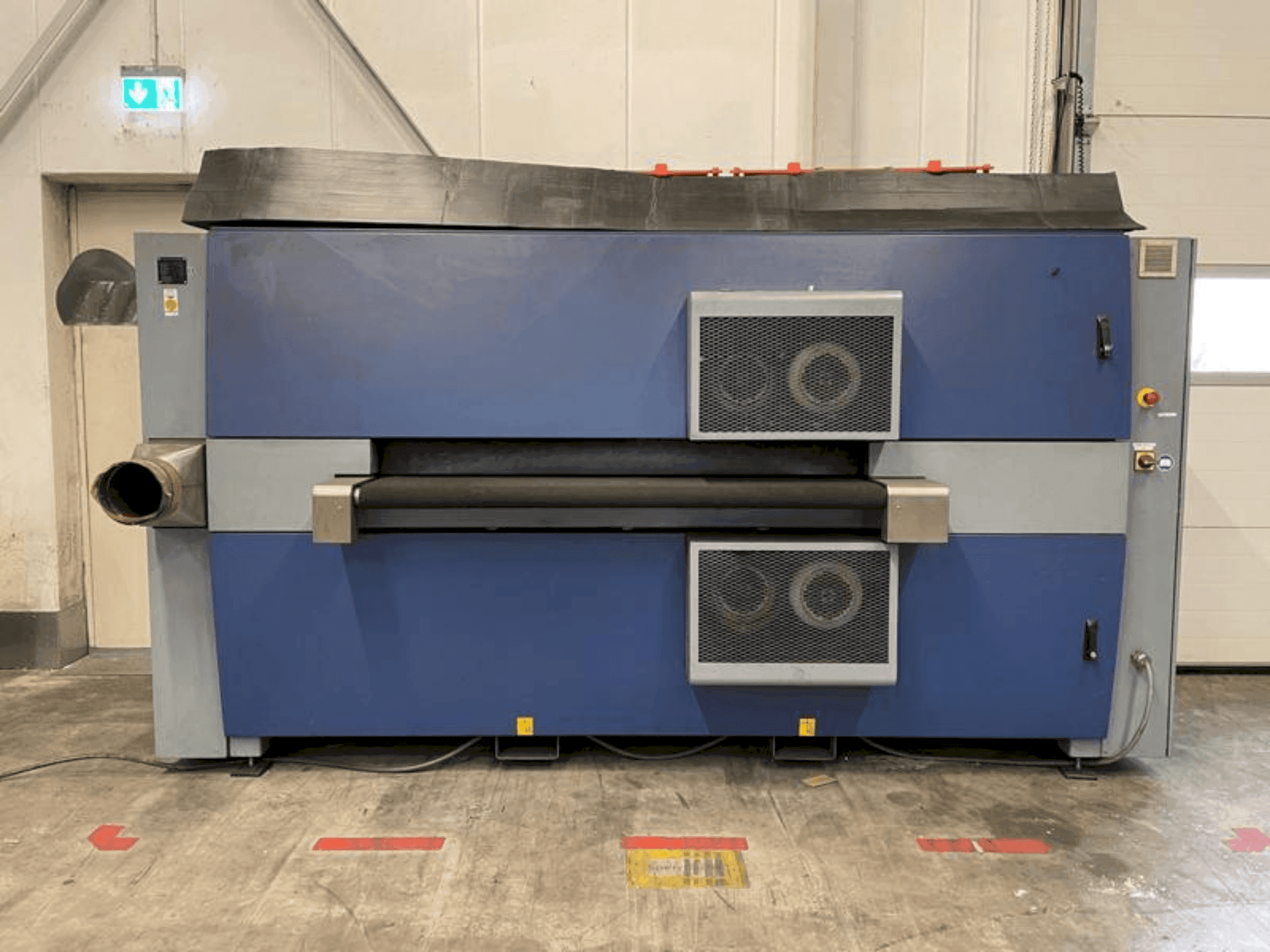 Вид станка LISSMAC SBM-M 1500 B2 спереди
