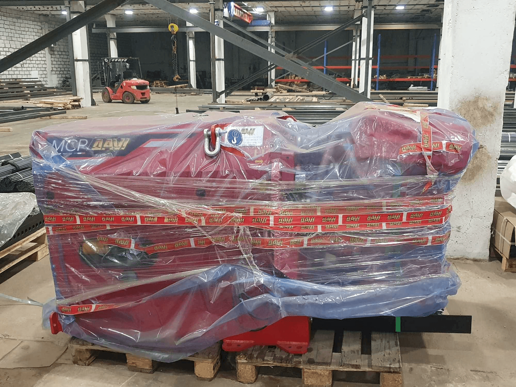 Вид станка Davi MCP 9 спереди