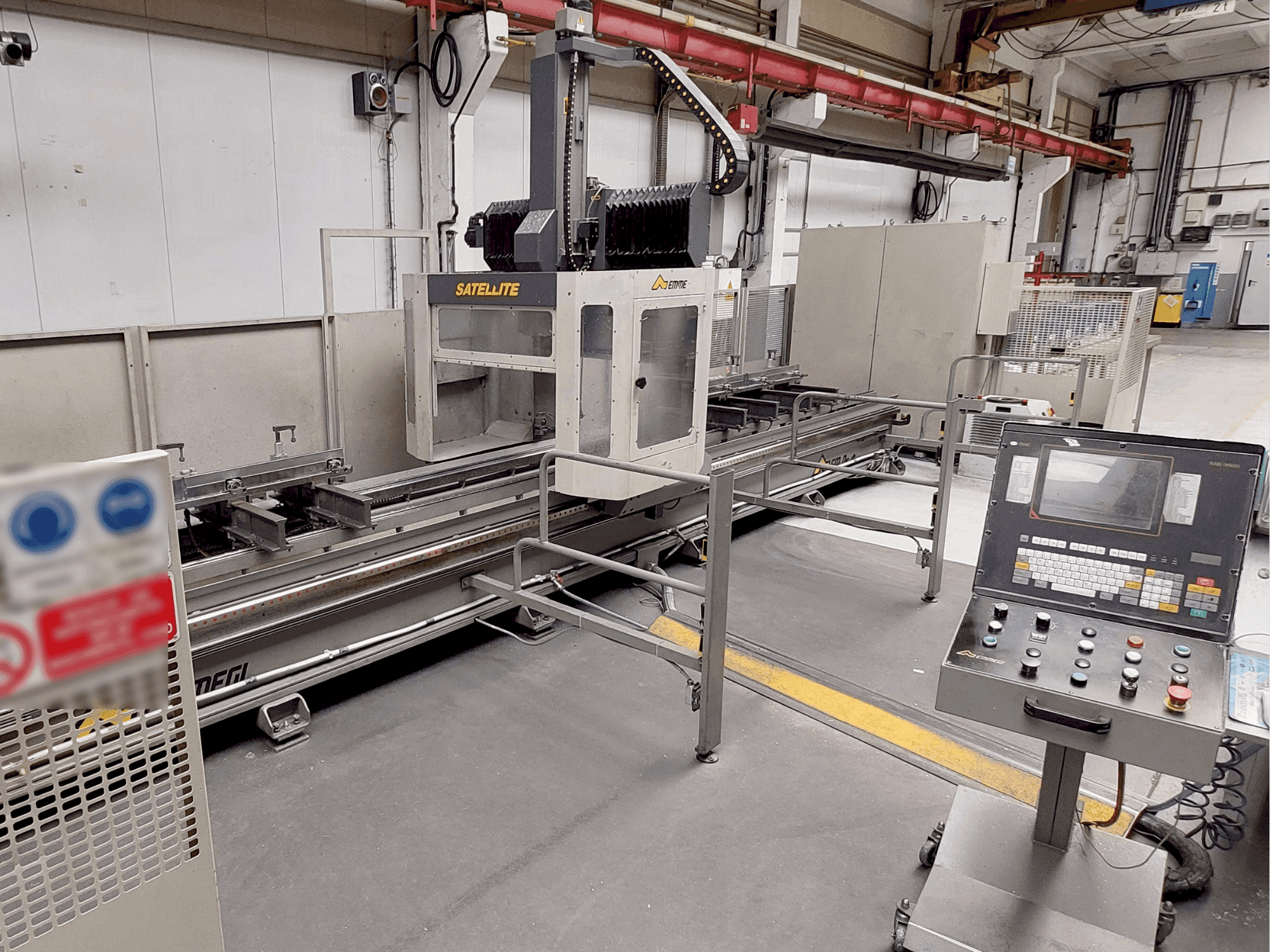 Вид станка Emmegi Satellite TU6.5 спереди