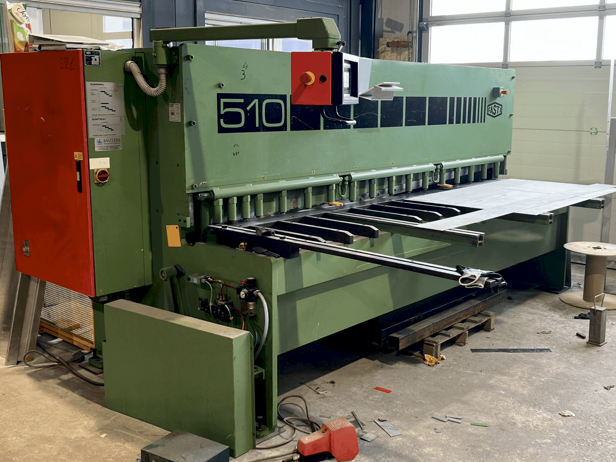 Вид станка FASTI 510-30/6 спереди