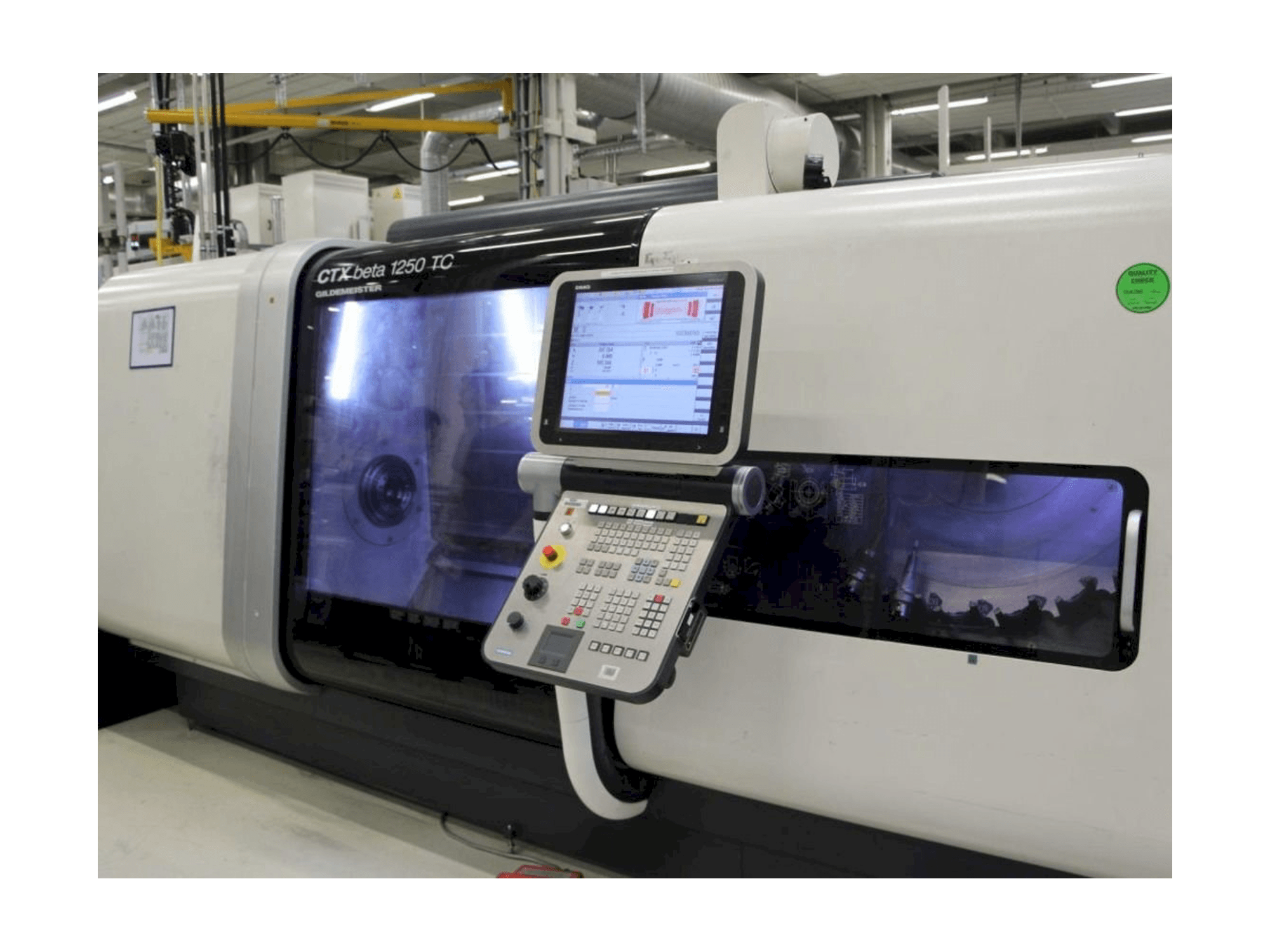 Вид станка DMG MORI GILDEMEISTER CTX Beta 1250 TC спереди