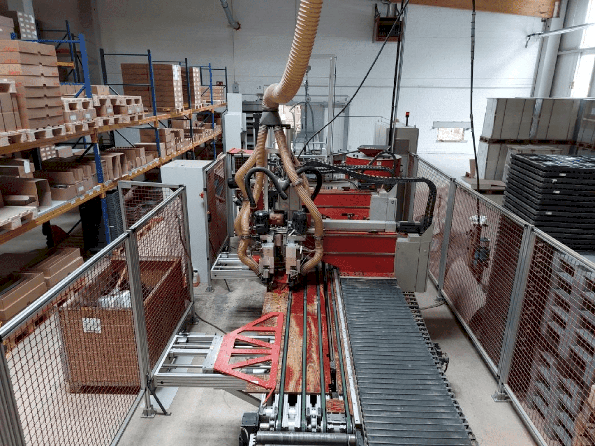 Вид станка Priess & Horstmann BMA-DLS-CNC спереди