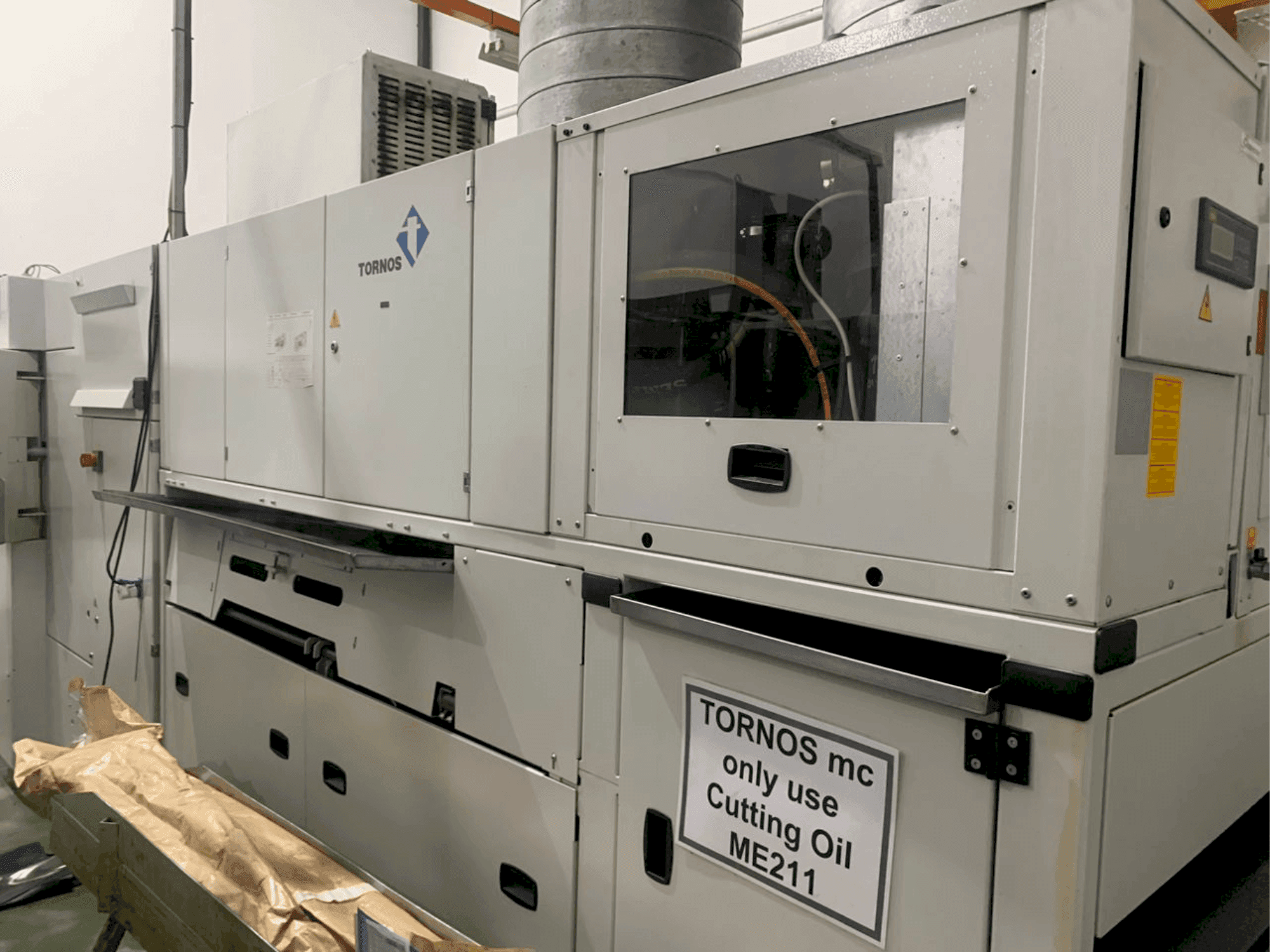 Вид станка TORNOS MultiSWiss 6x14 спереди