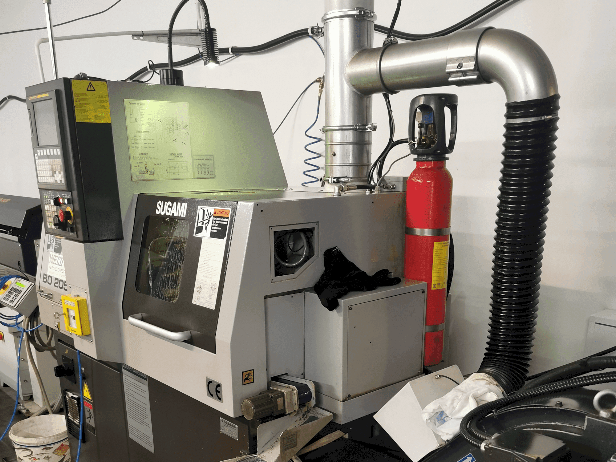 Вид станка TSUGAMI BO205E спереди