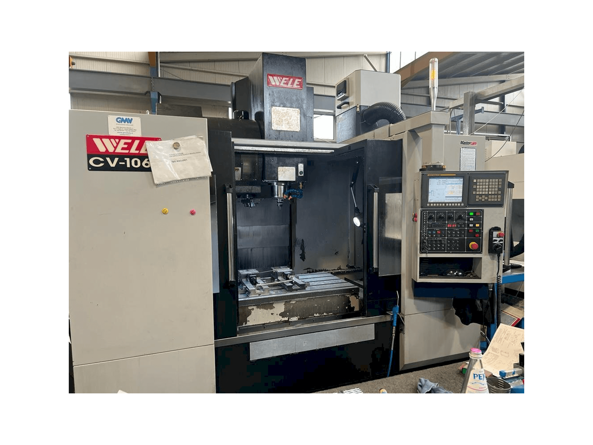 Вид станка Wele CV 1060 спереди