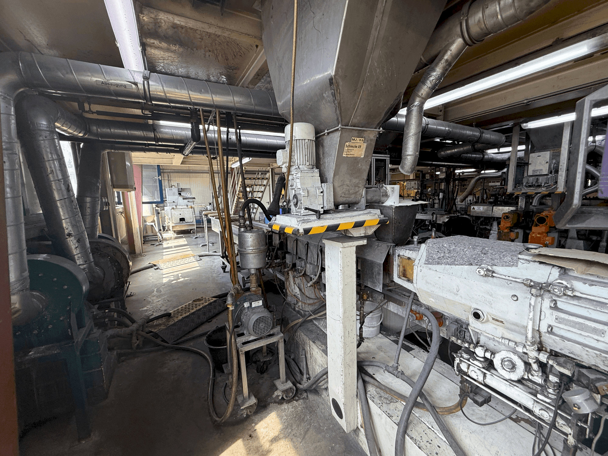 Вид станка Leistriz ZSE 50 GL-36D (1995) спереди