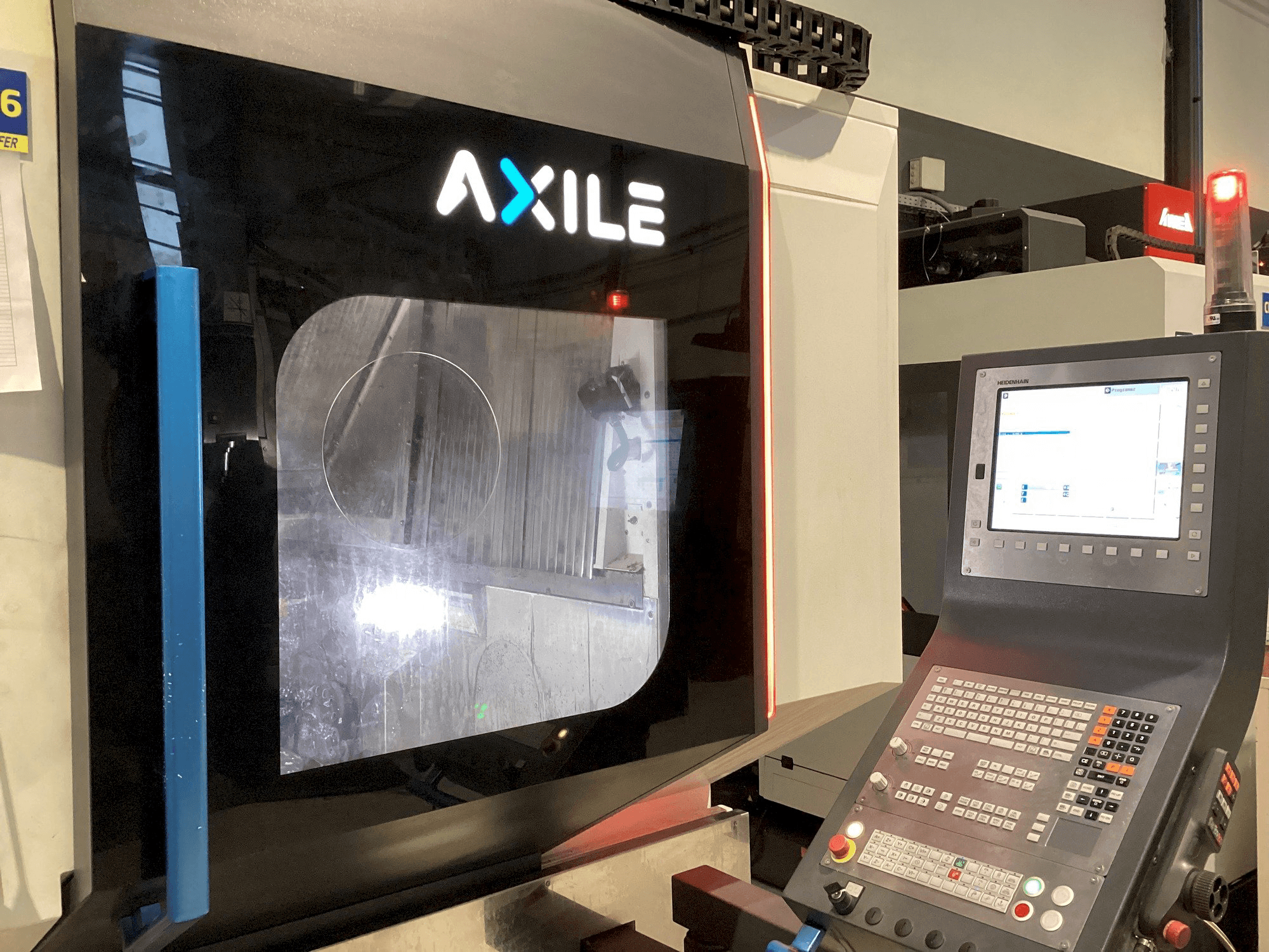 Вид станка AXILE G6 спереди