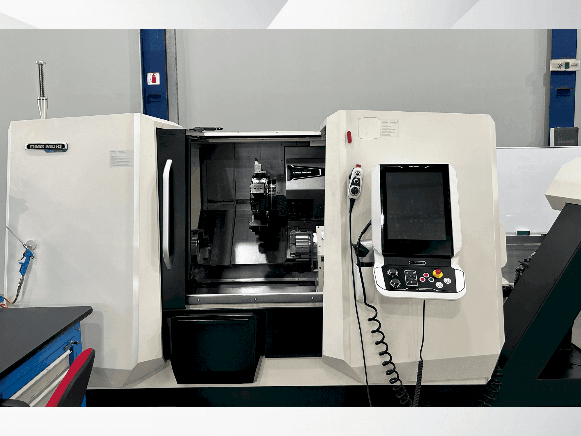 Вид станка DMG MORI CLX 450 V6 спереди