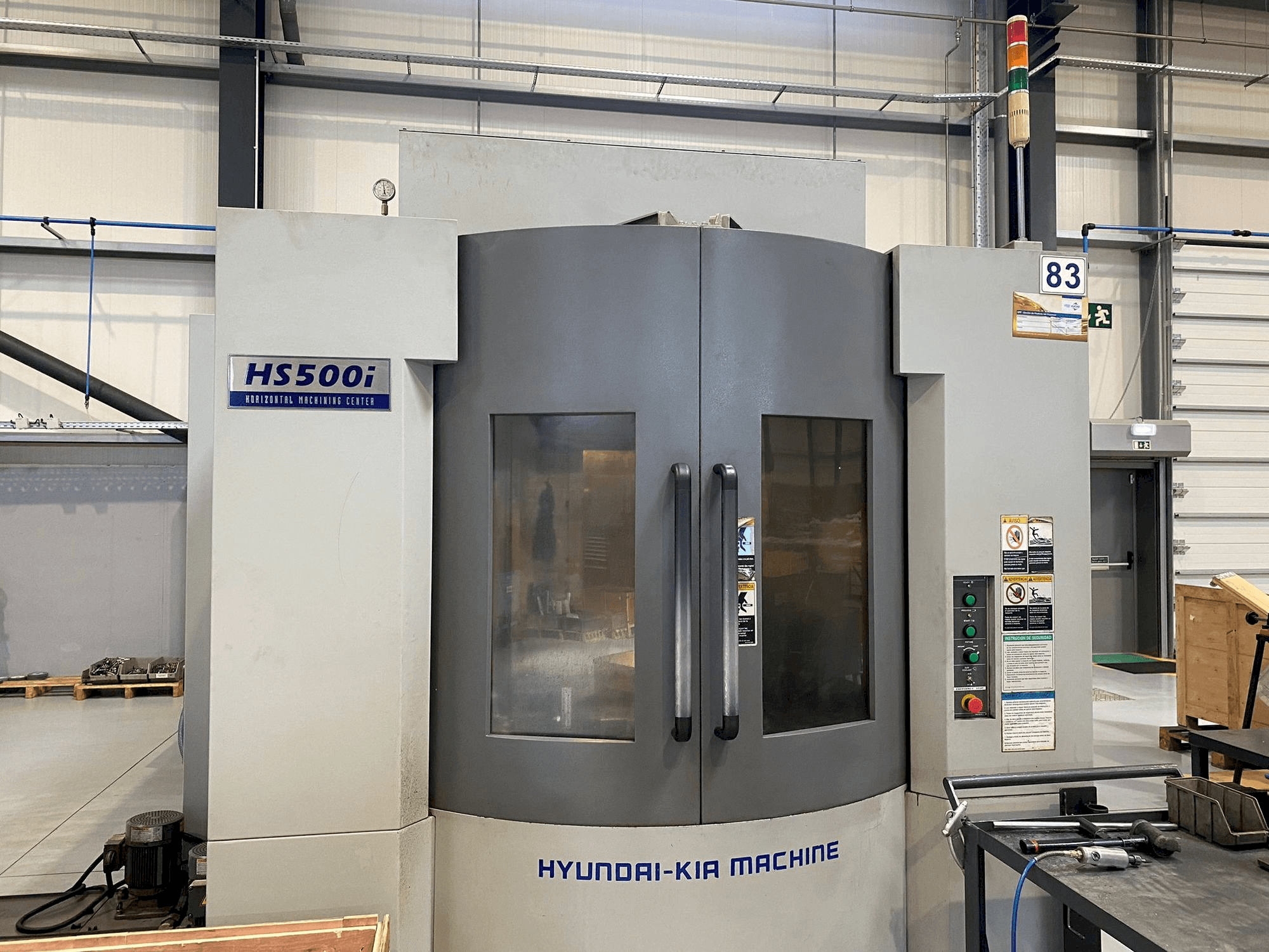 Вид станка Hyundai Kia HS500i спереди