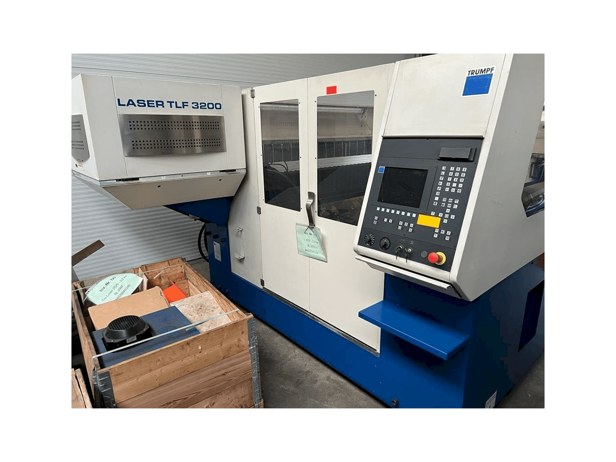 Вид станка Trumpf Trumatic L3030 спереди