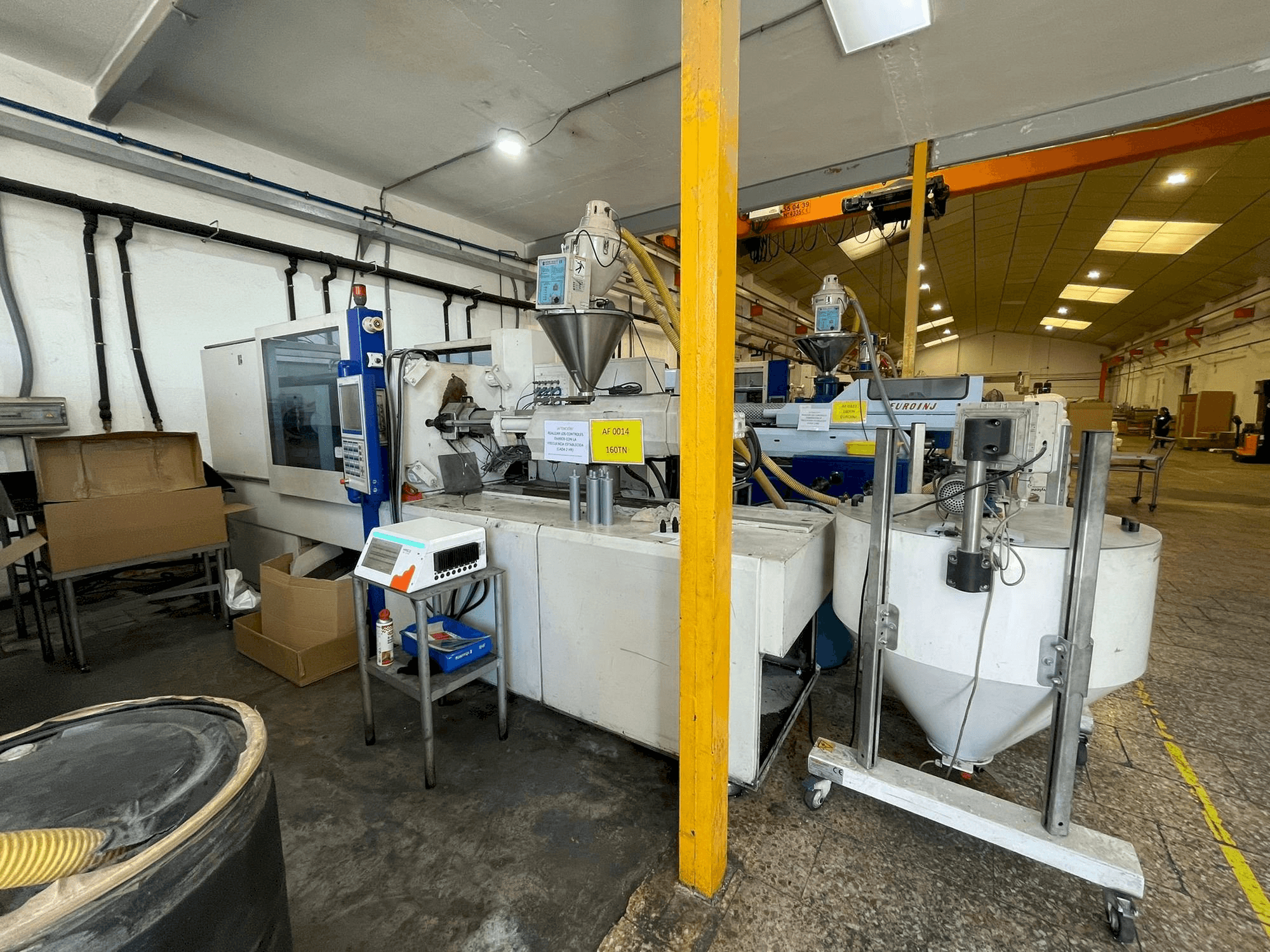 Вид станка Battenfeld HM 160/525 E спереди