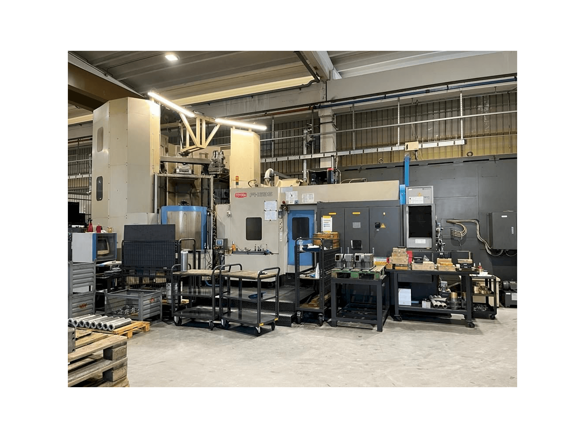 Вид станка TOYODA FH63S спереди