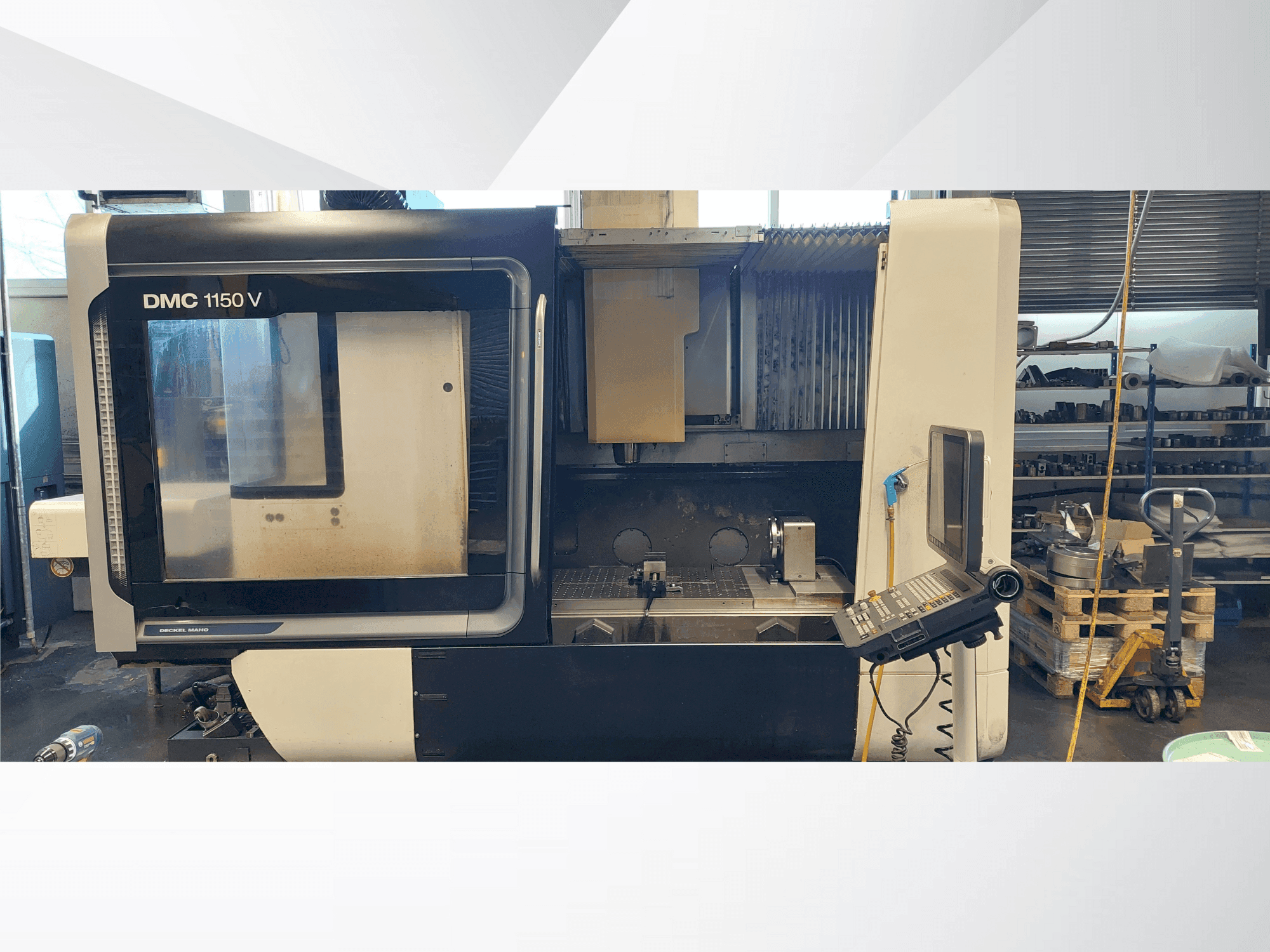 Вид станка DMG MORI DMC 1150 спереди