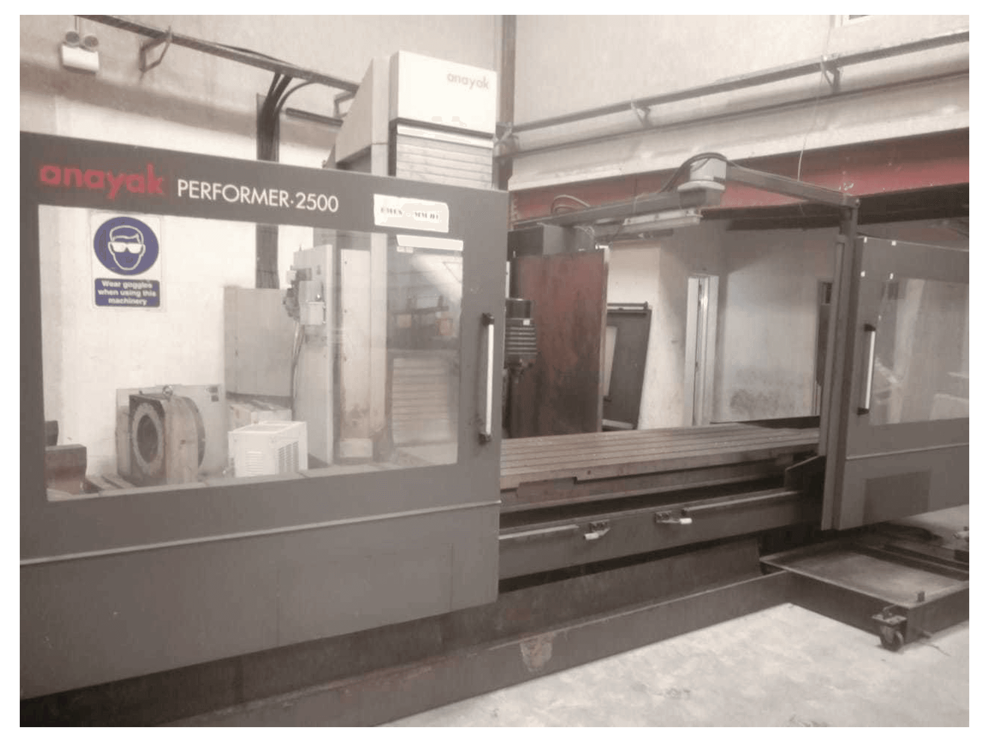 Вид станка ANAYAK PERFORMER-2500 спереди