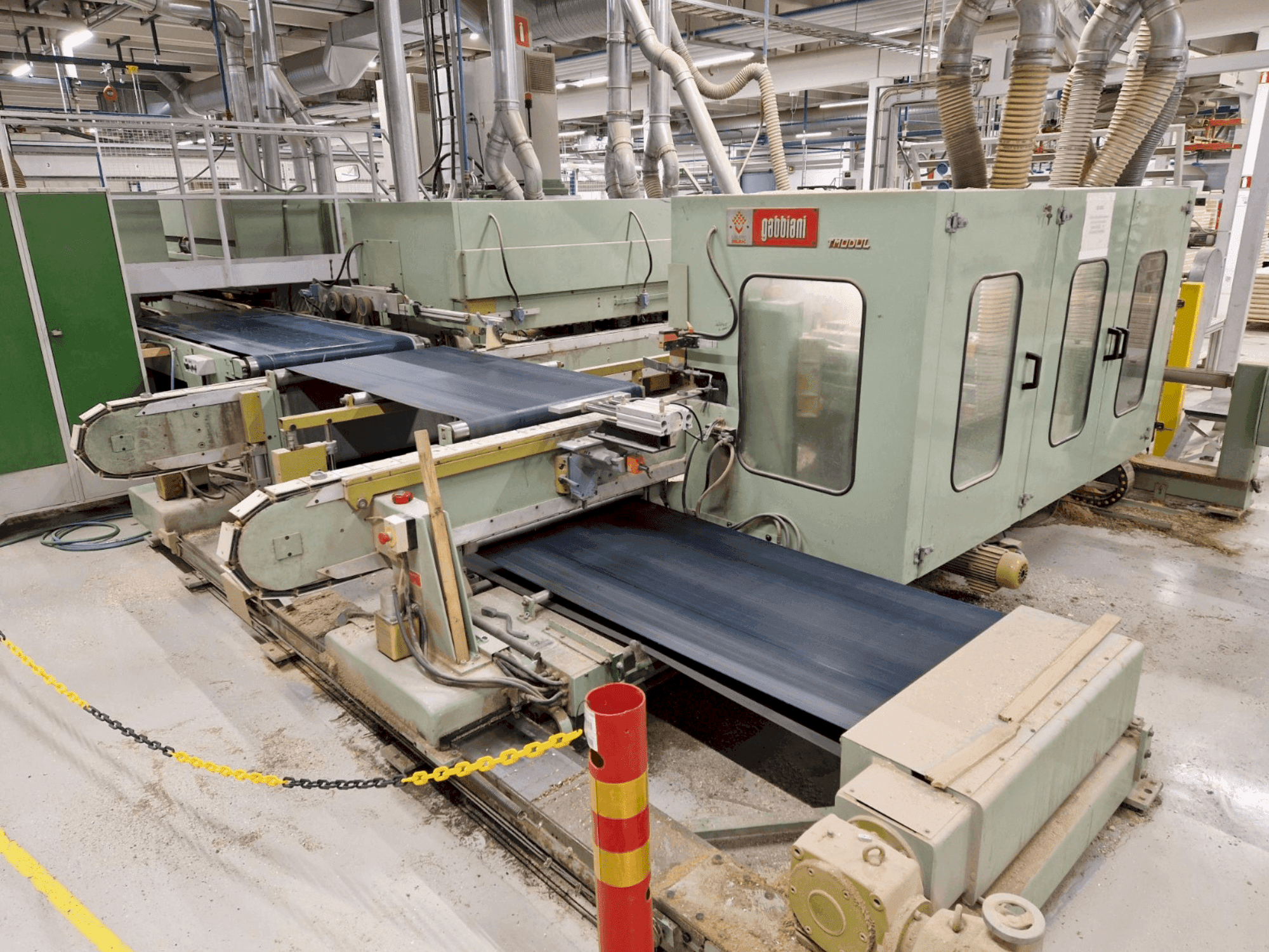 Вид станка GABIANNI T-Modul спереди