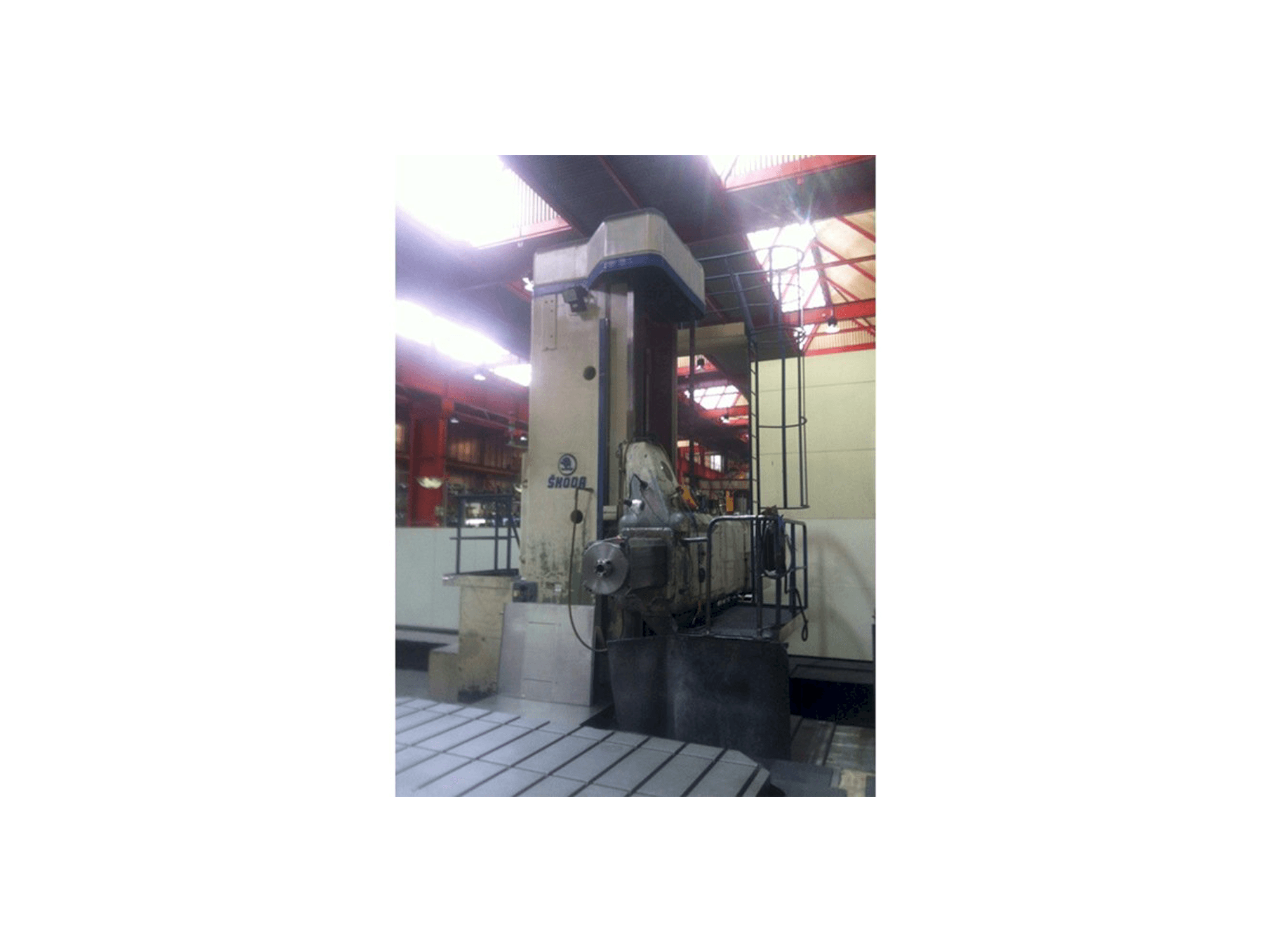 Вид станка SKODA WD 160 B спереди