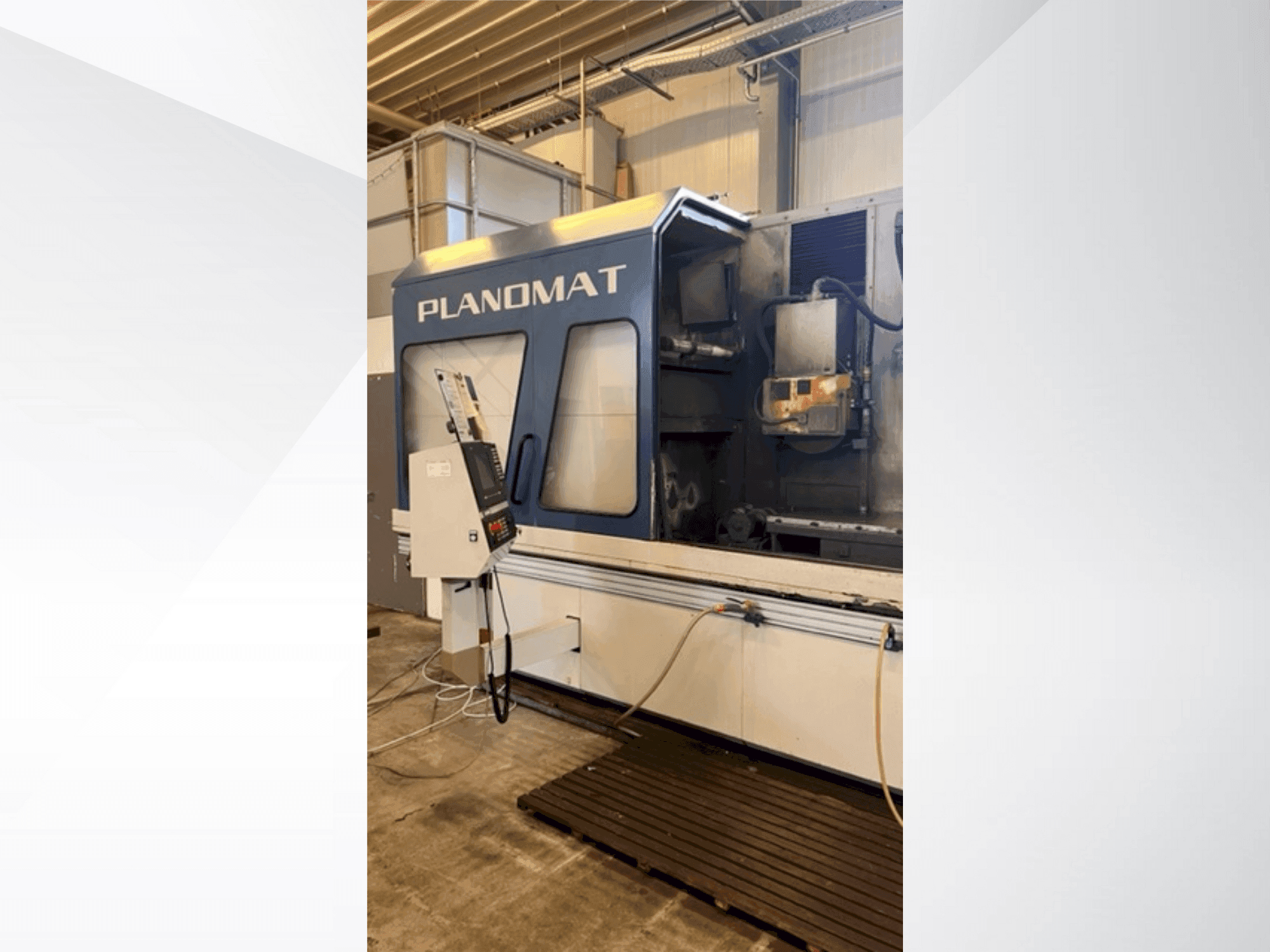 Вид станка BLOHM Planomat 616 спереди