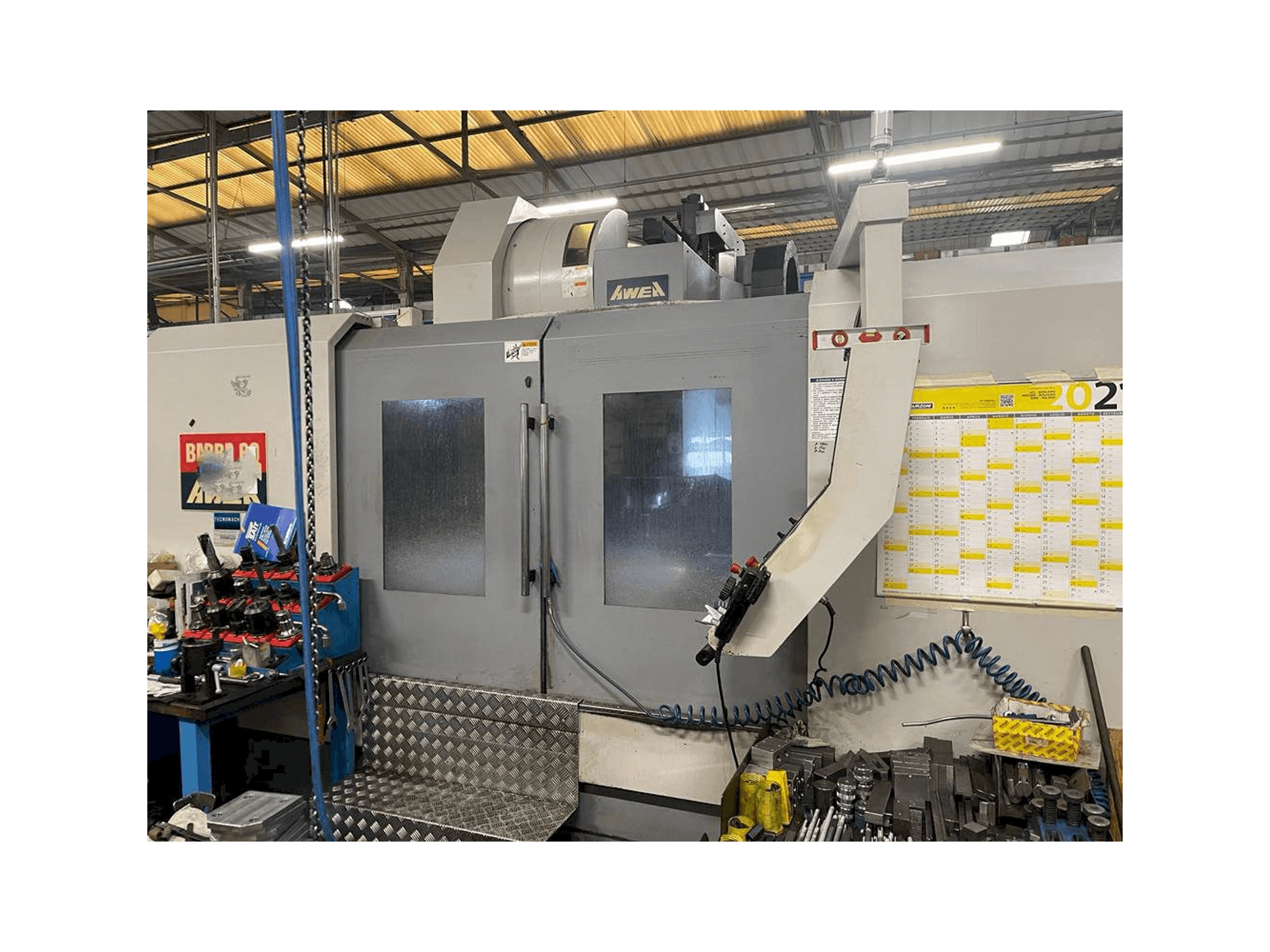 Вид станка AWEA BM-1600 спереди