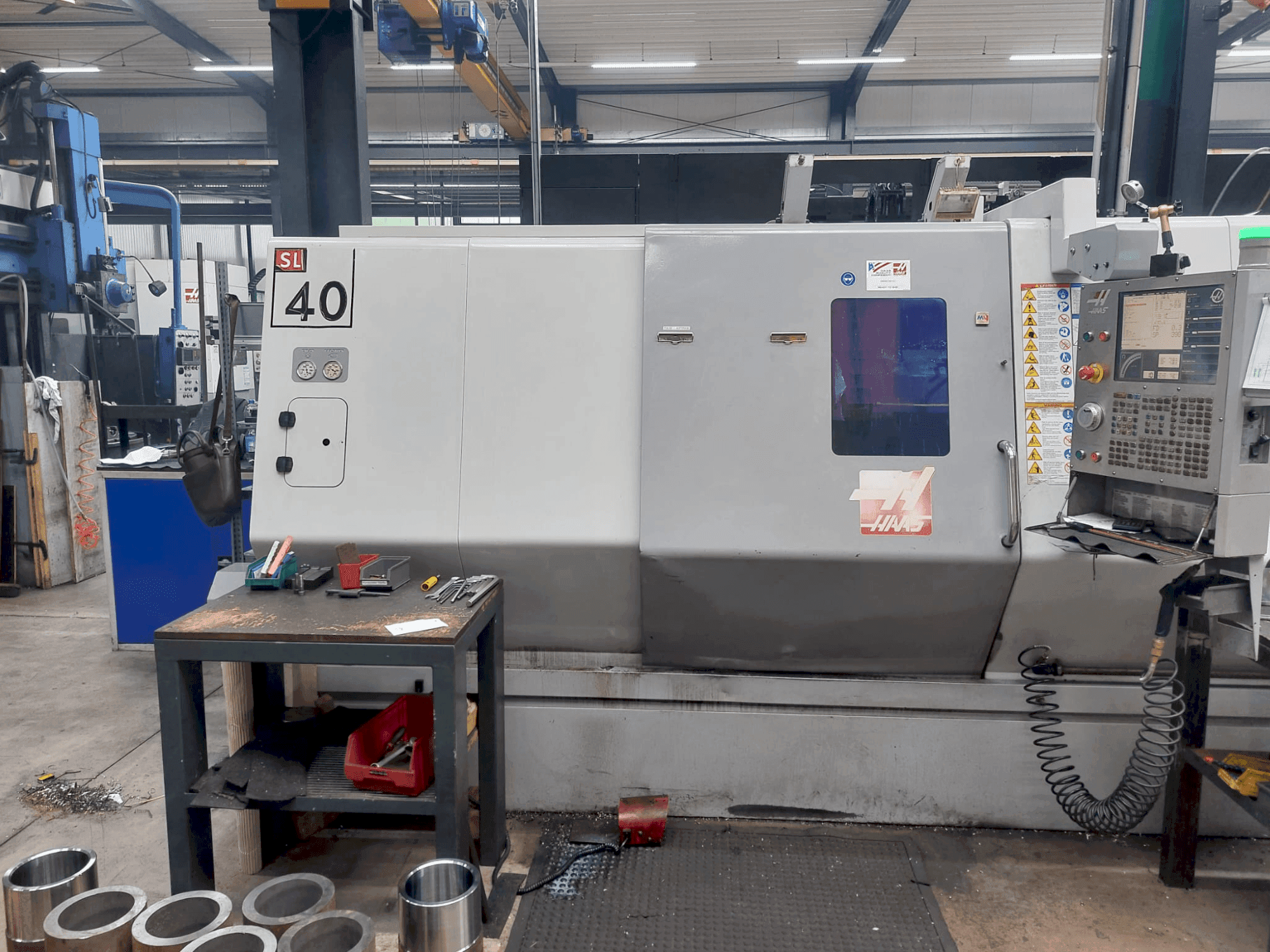 Вид станка HAAS SL-40 спереди