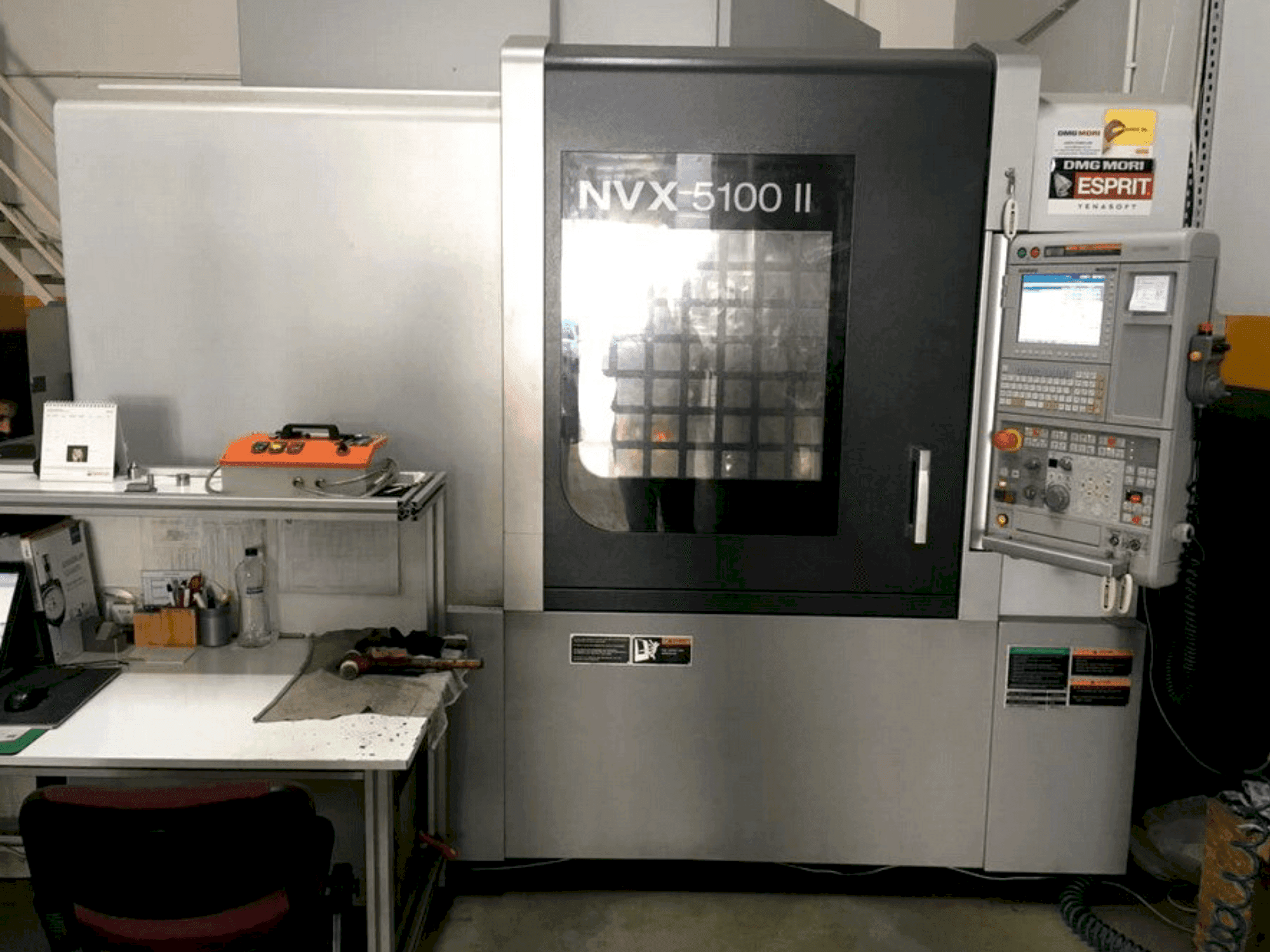 Вид станка DMG Mori Seiki NVX-5100 II спереди