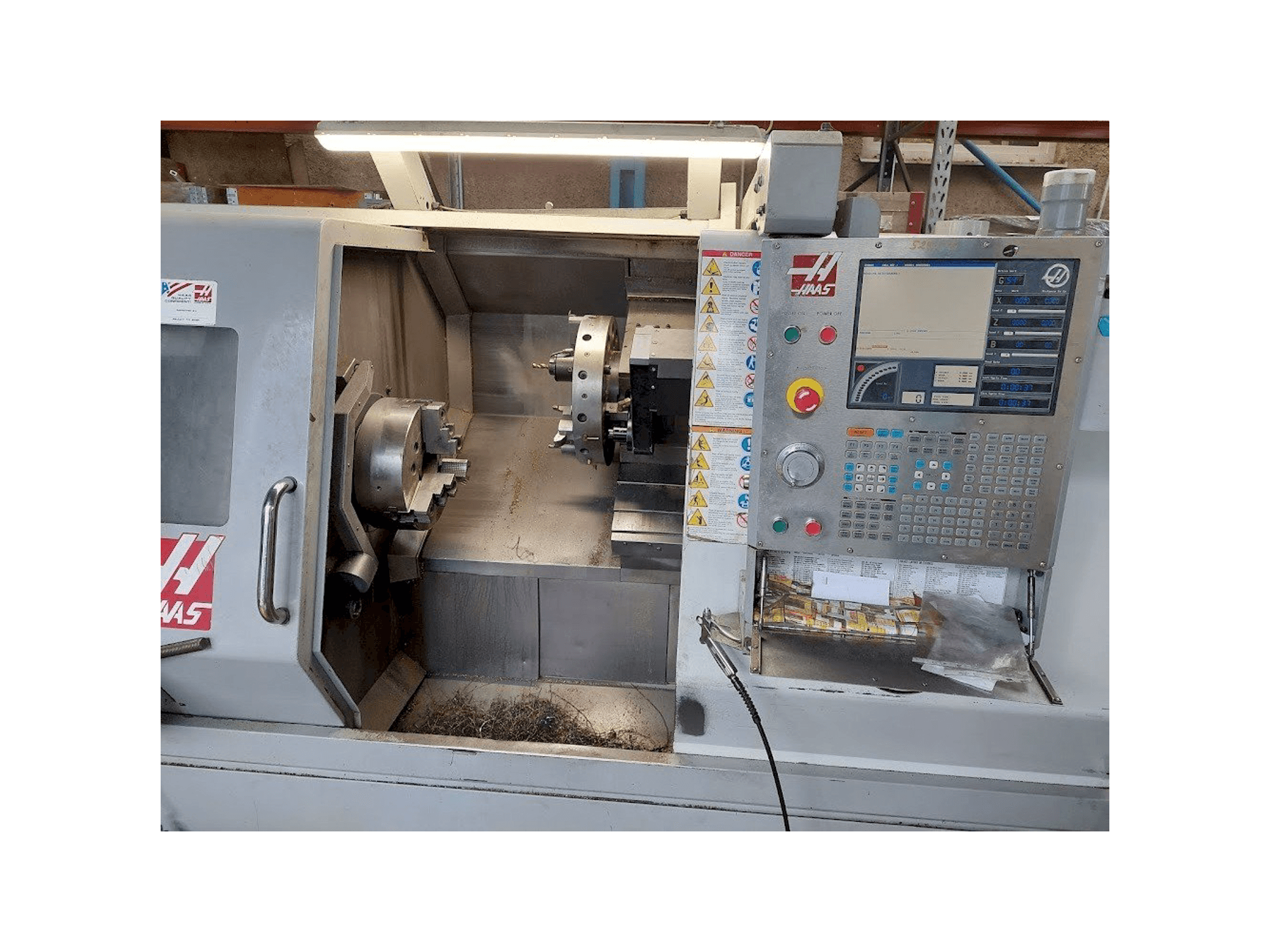 Вид станка HAAS SL-30TBHE спереди